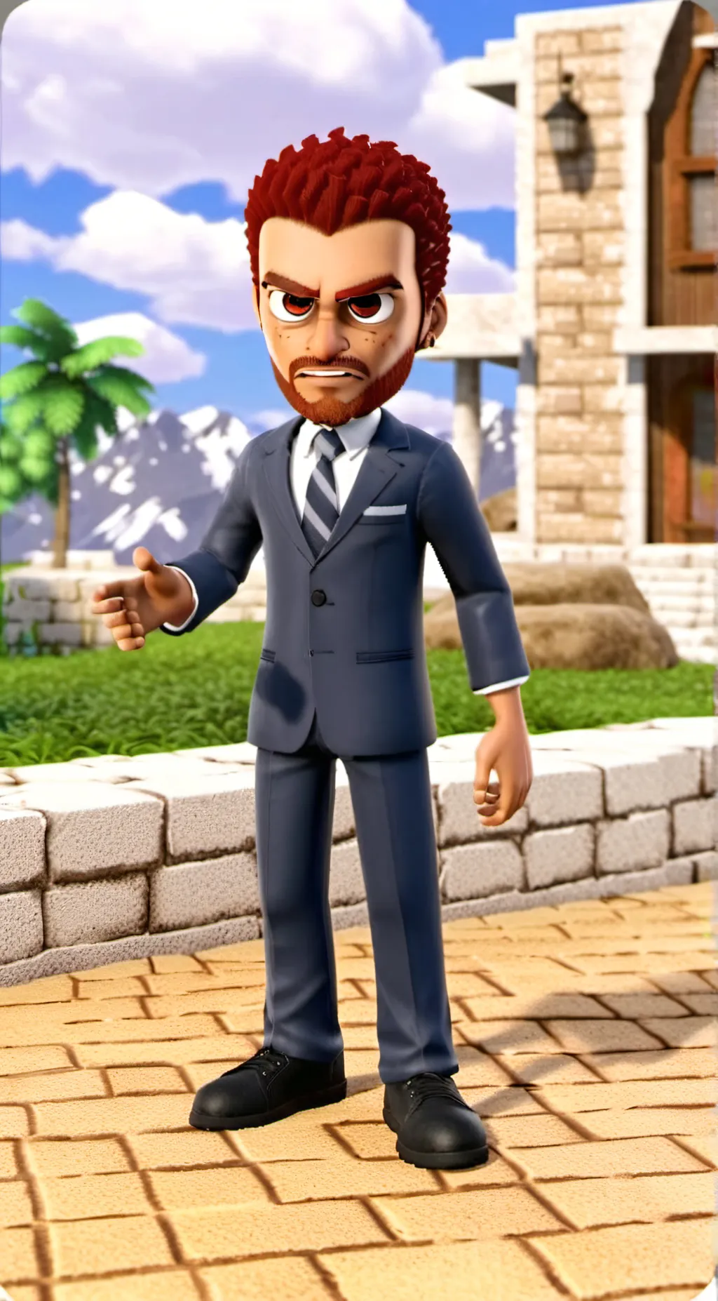 ai character: Anger background