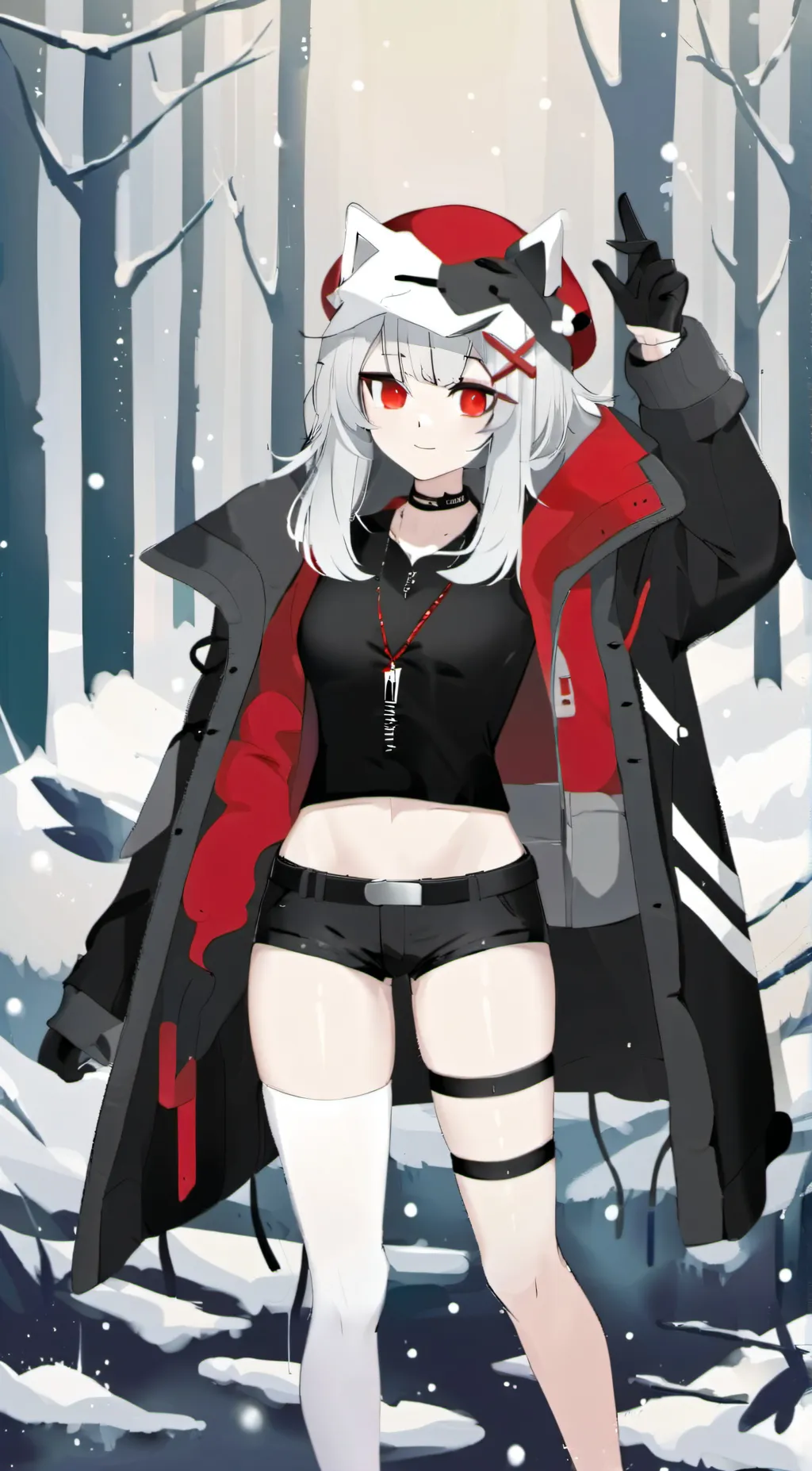 ai character: Cora  background