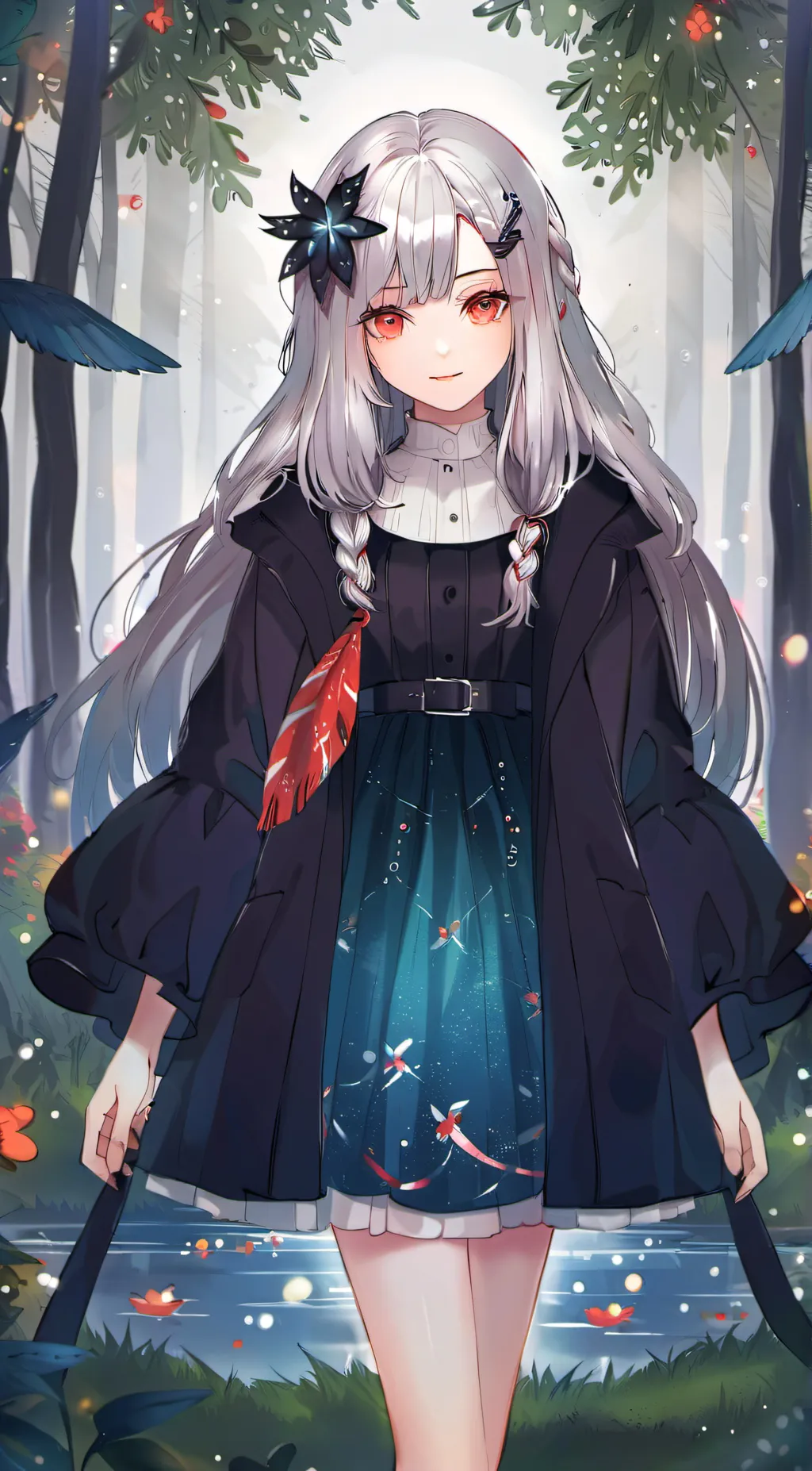 ai character: Demon slayer  background