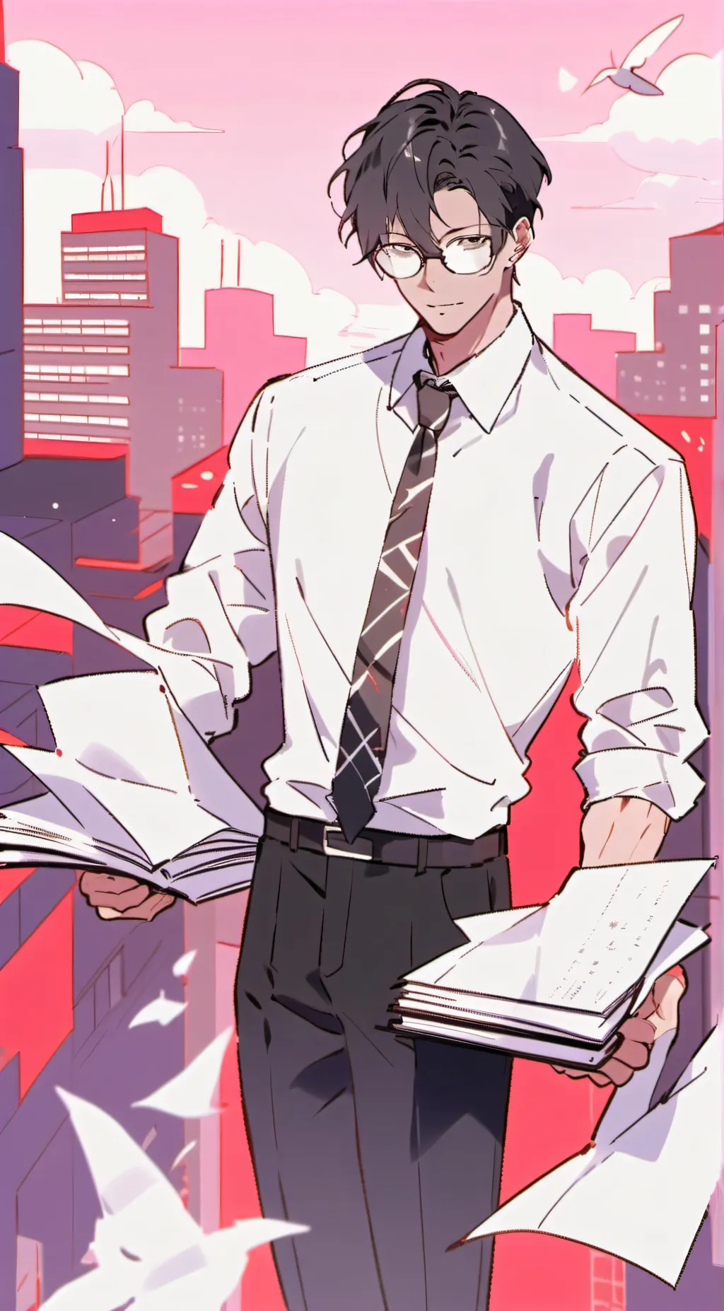 ai character: Rin Okimu background