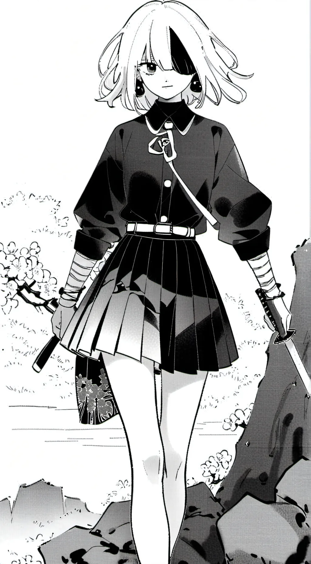 ai character: Enchanted group👁👄👁 background