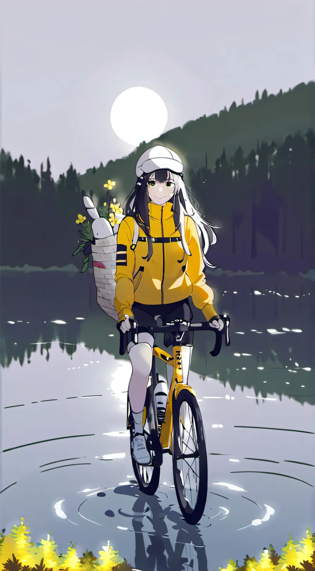 ai character: Lily background