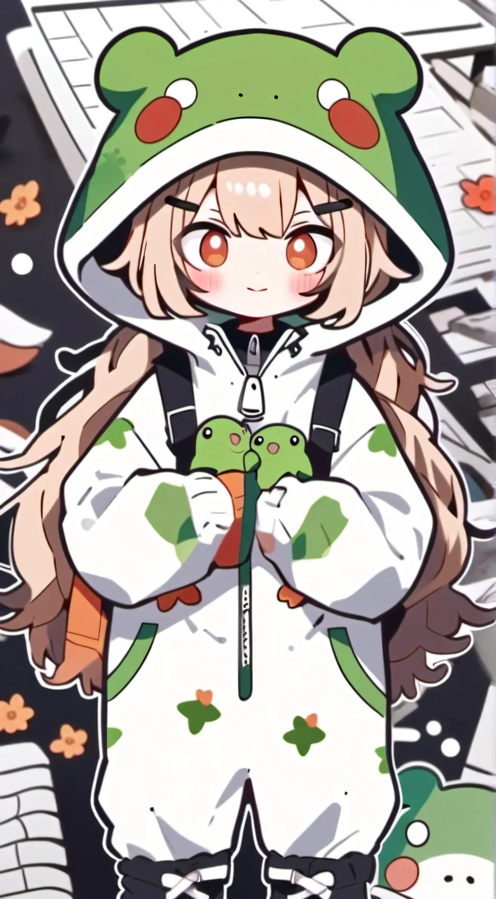 ai character: Freggy background