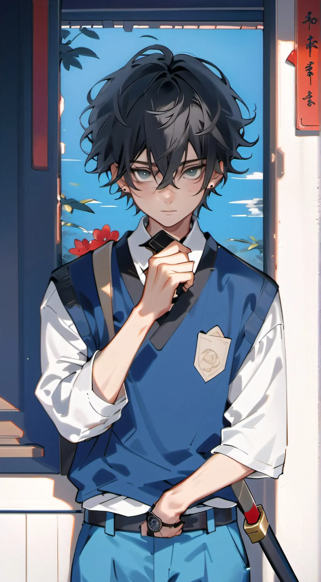 ai character: alex background