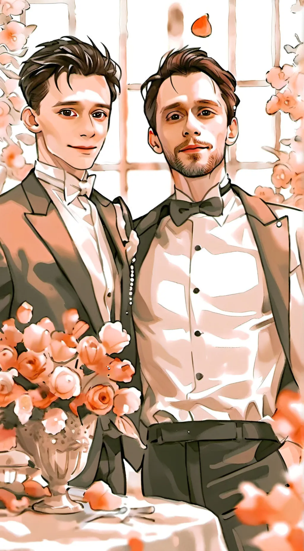 ai character: Tom and Seb background