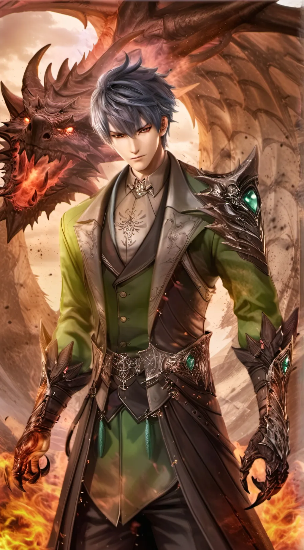 ai character: Akoro background