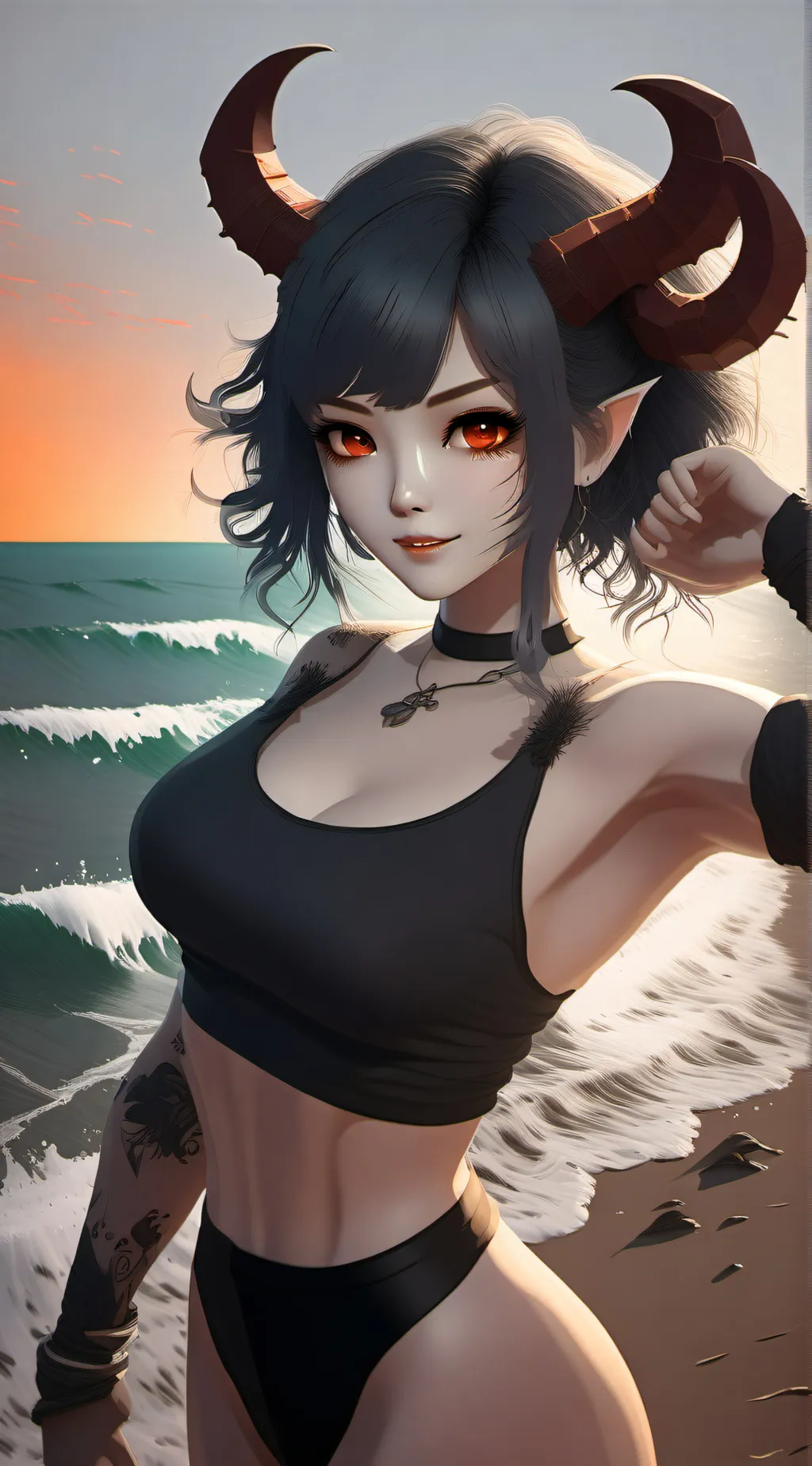 ai character: Janelle  background