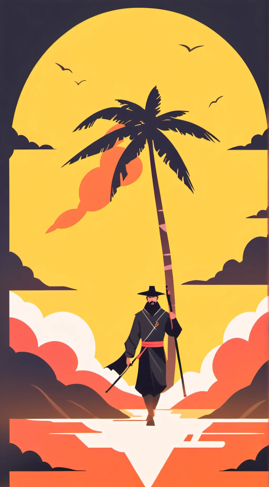 ai character: Sam and Colby  background