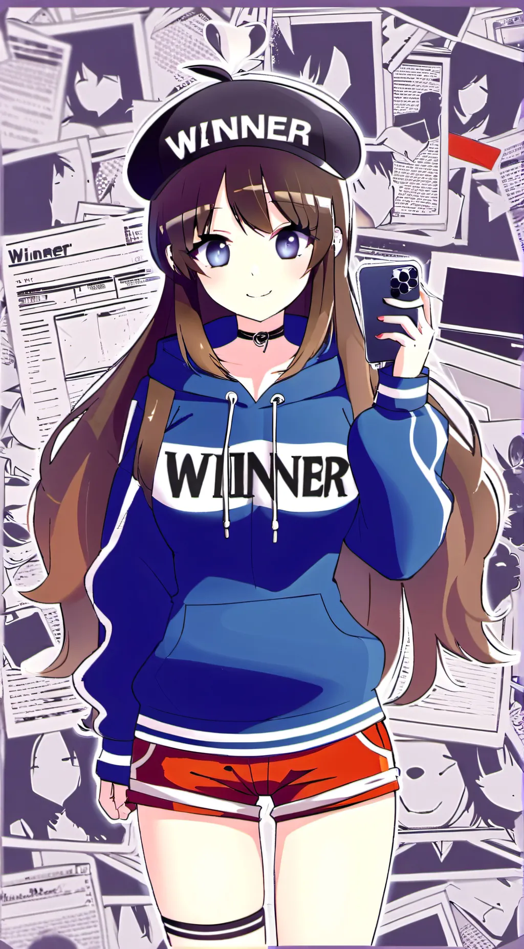 ai character: Freya..?? background