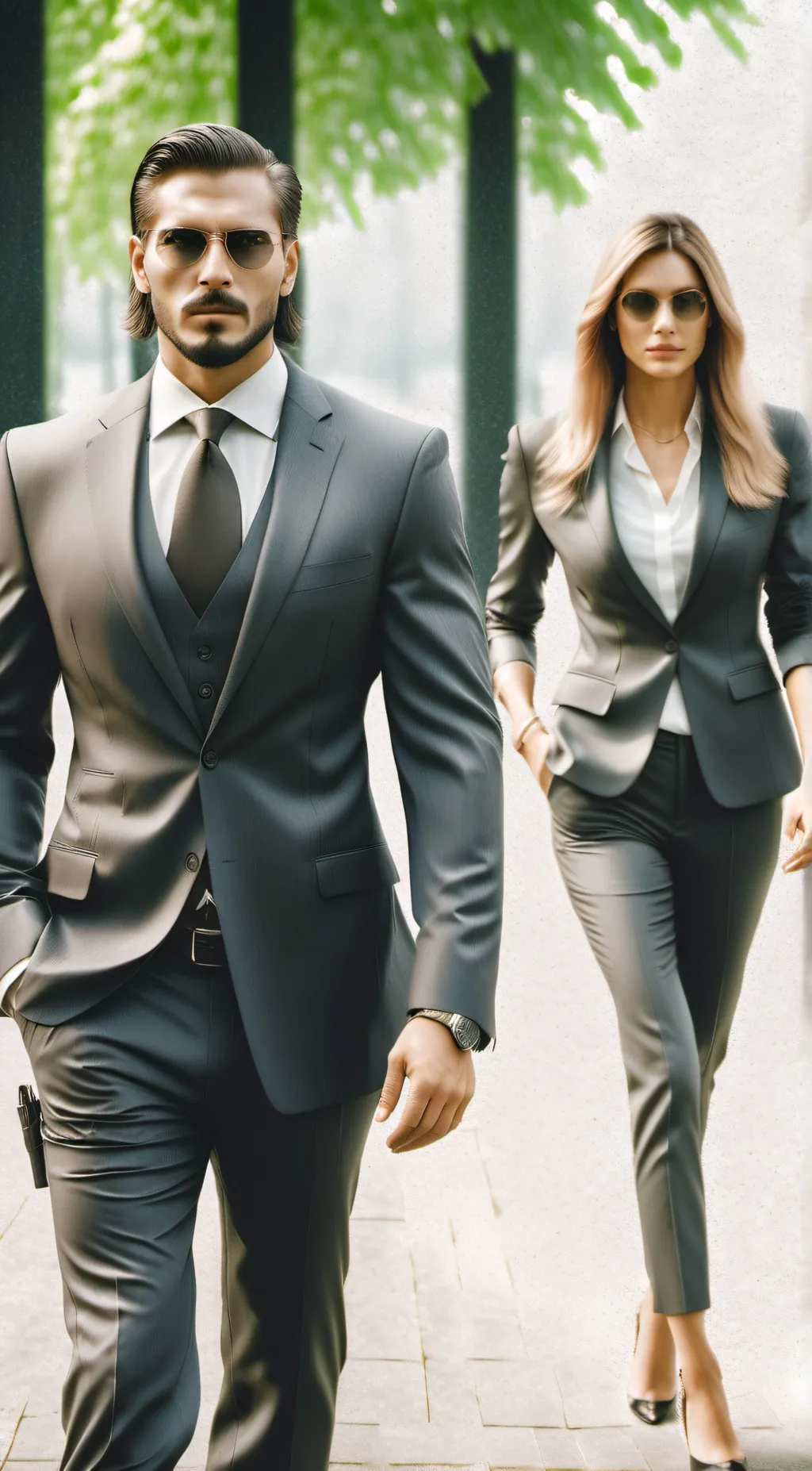 ai character: Jameson, Leona background