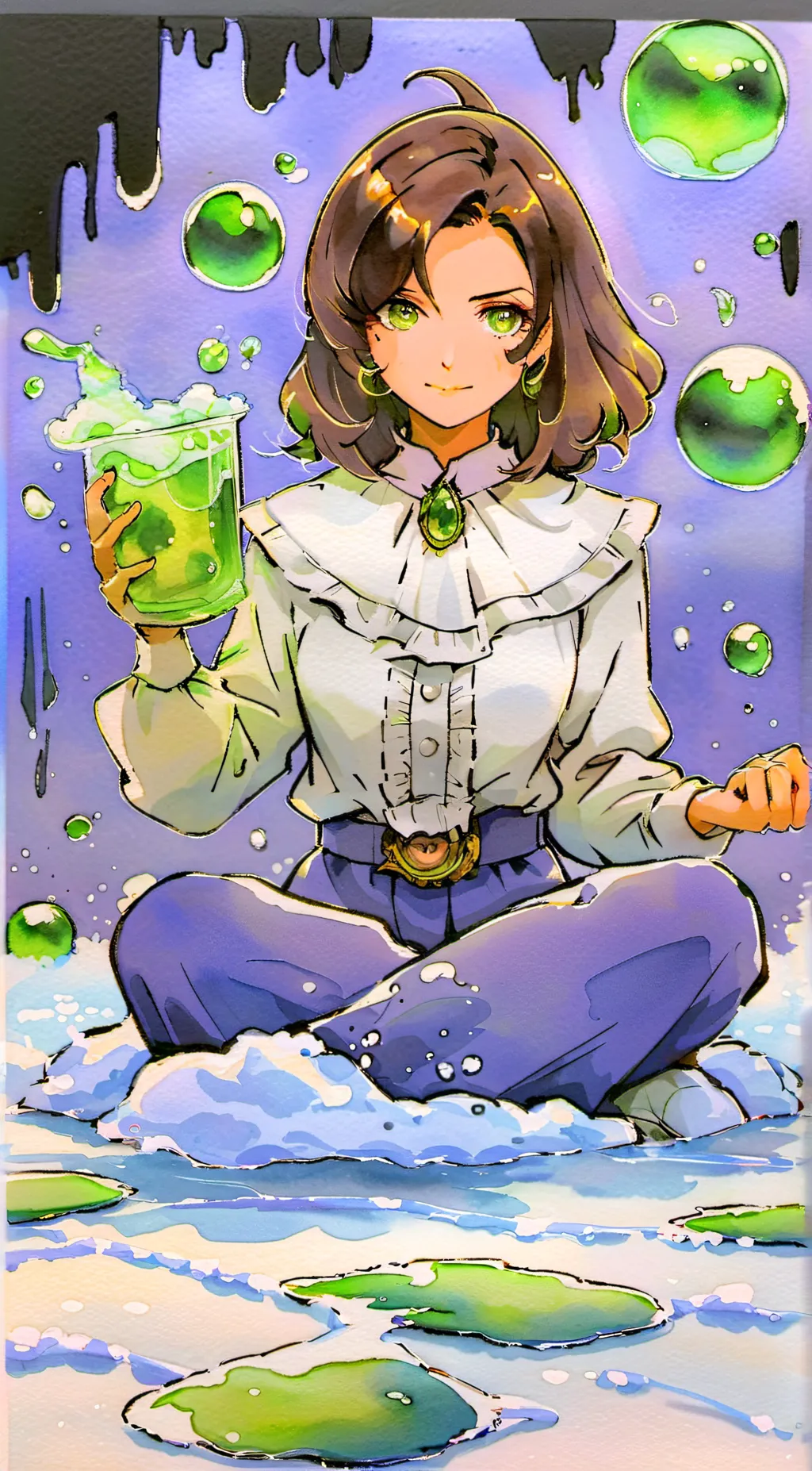 ai character: Sarah background