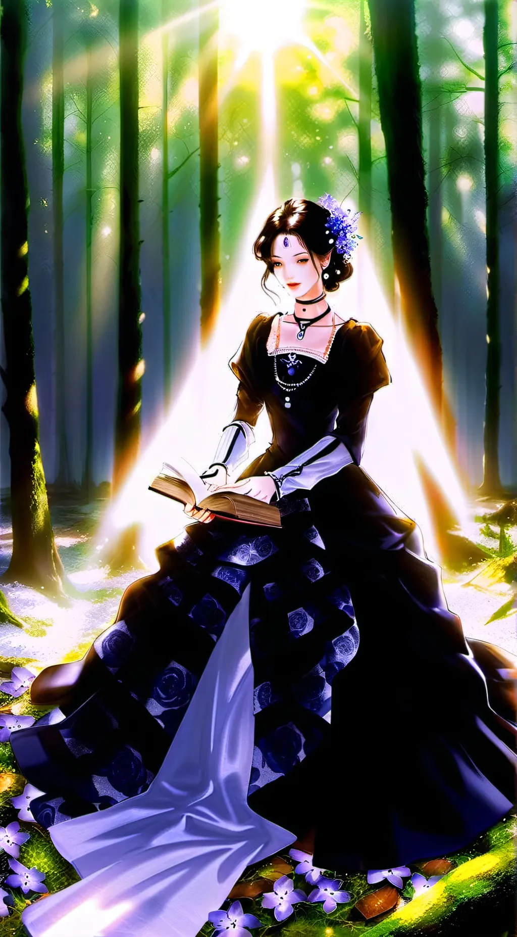 ai character: Freya background