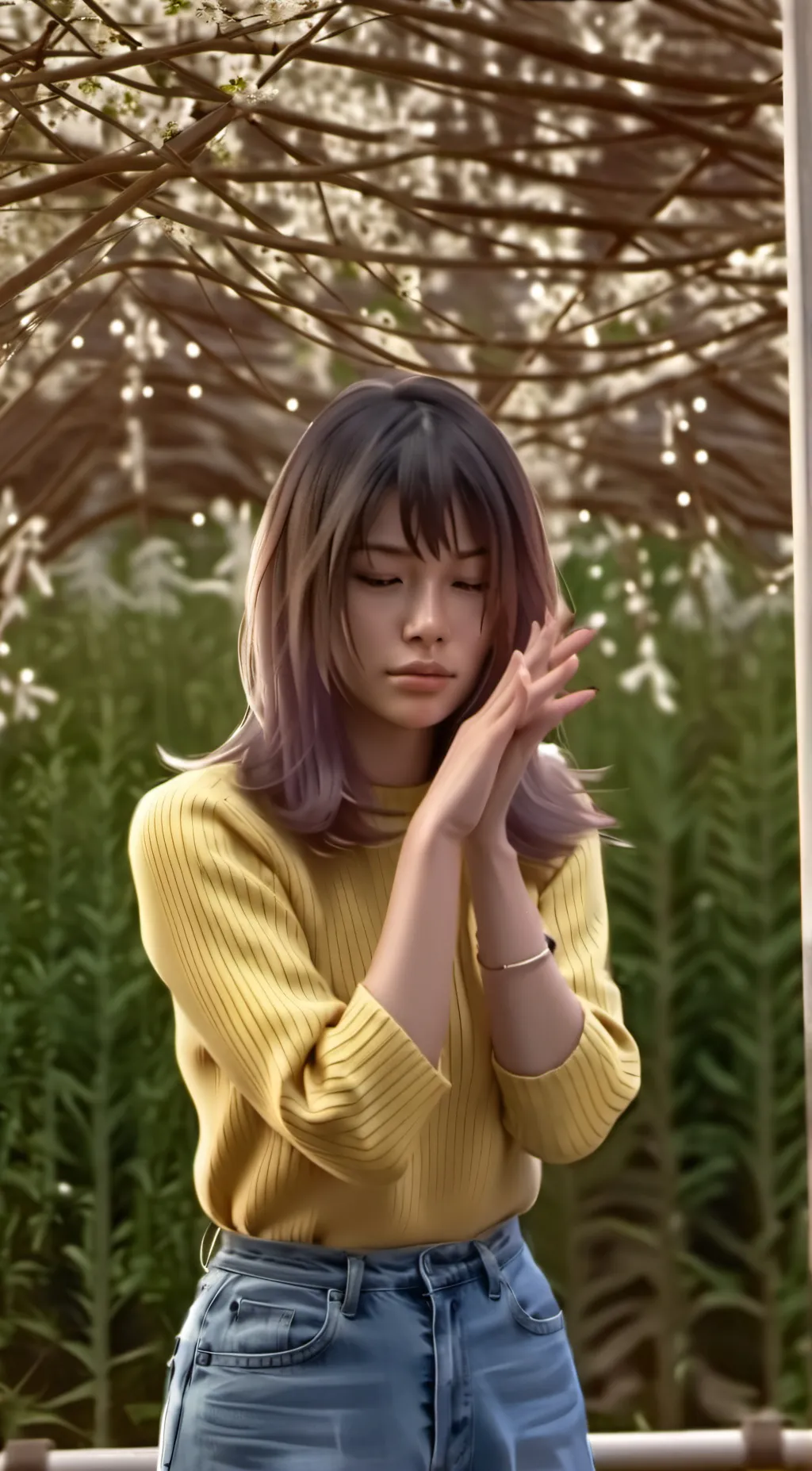 ai character: Keiko background