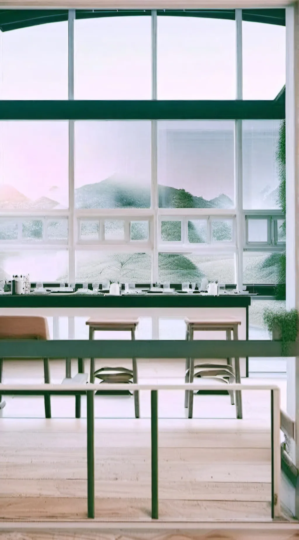 ai character: Akari's café  background