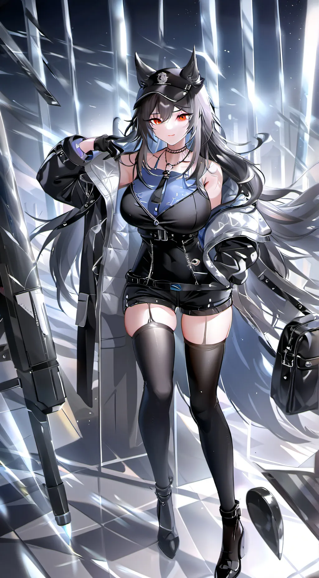 ai character: Cherry background