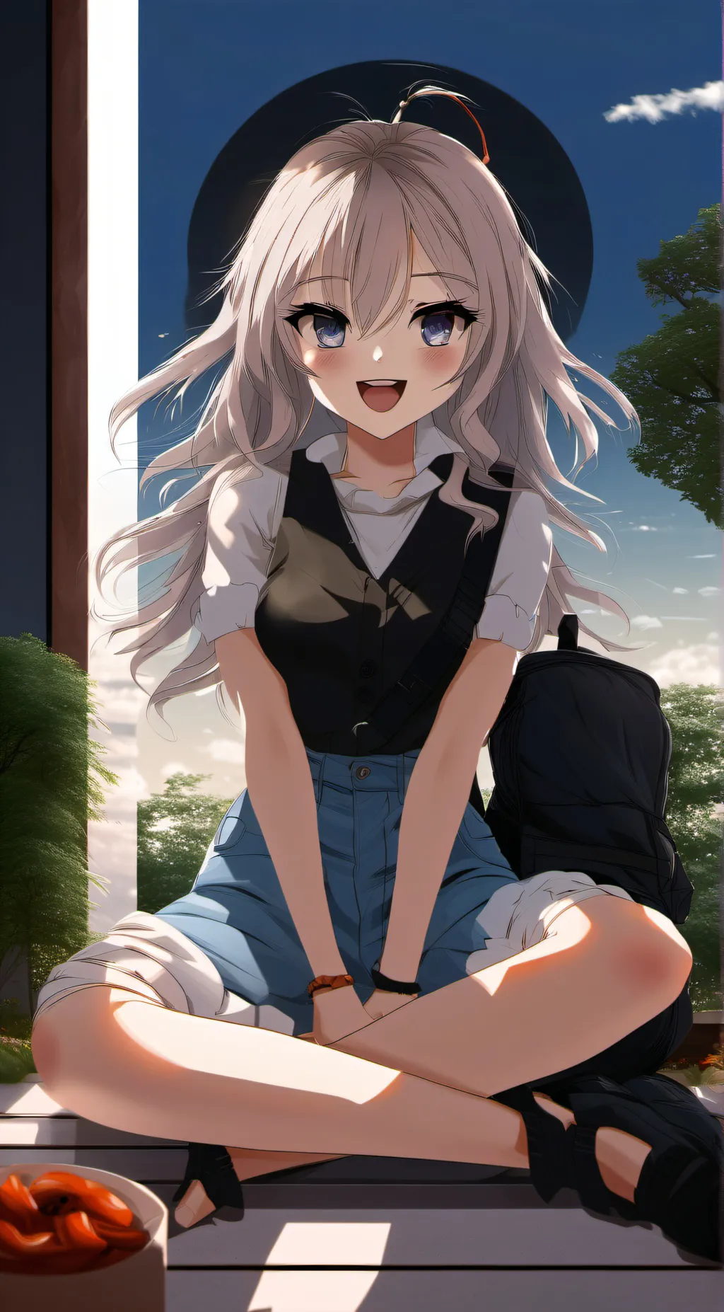 ai character: Mizuki background