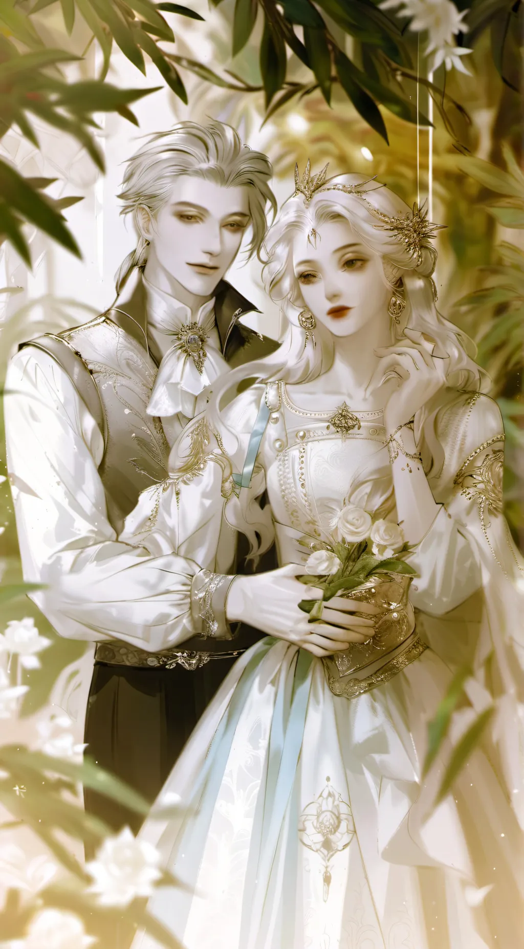 ai character: summer  background