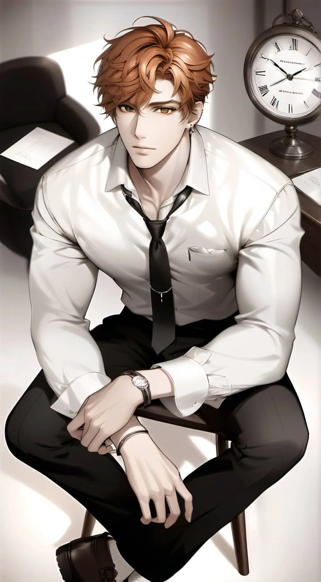 ai character: Alex Jones background