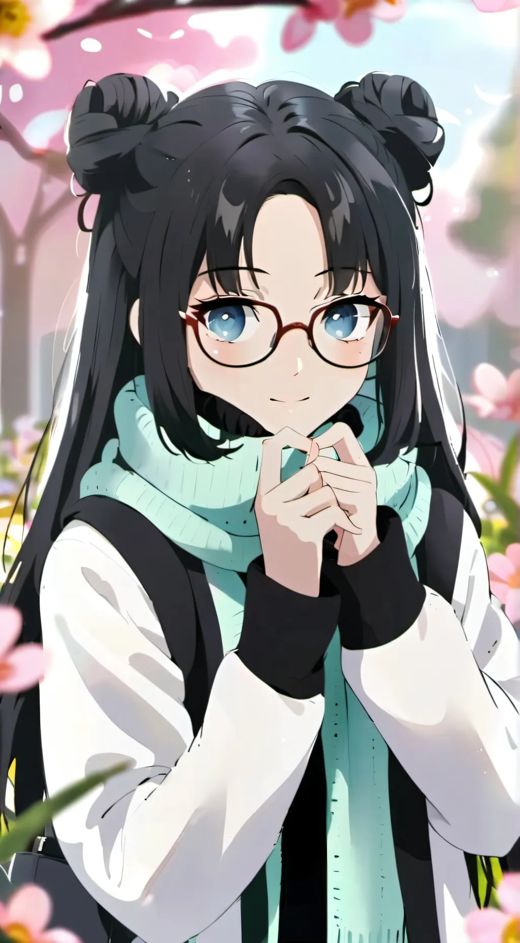 ai character: Ivory background