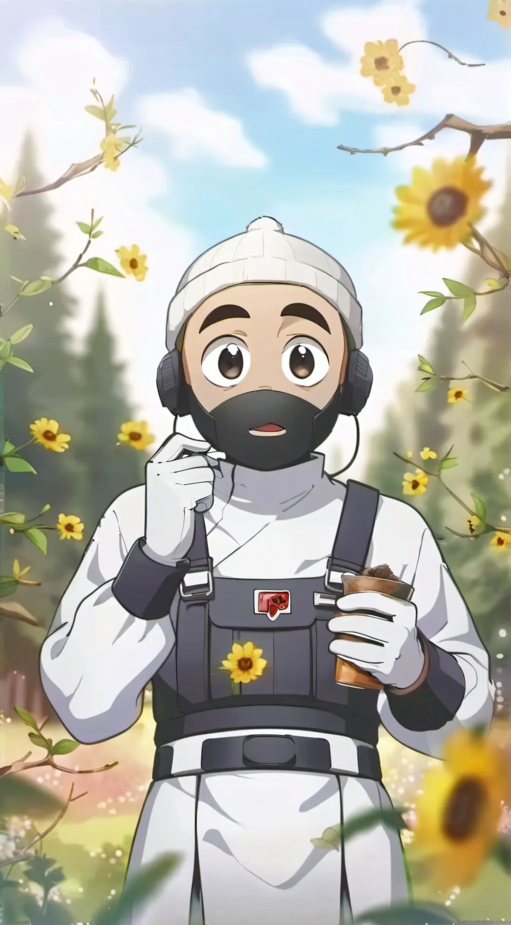 ai character: sing with me! background