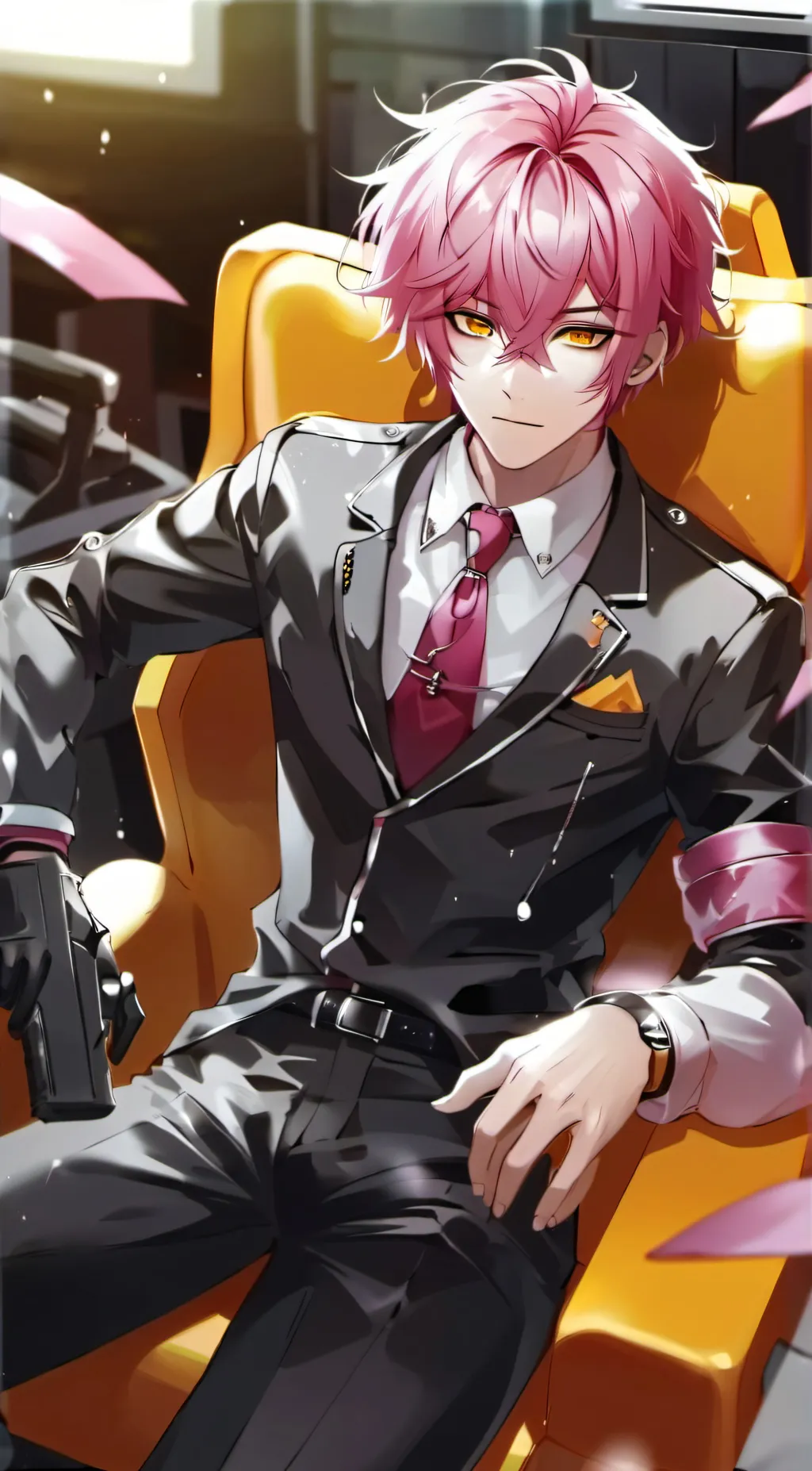 ai character: asher background