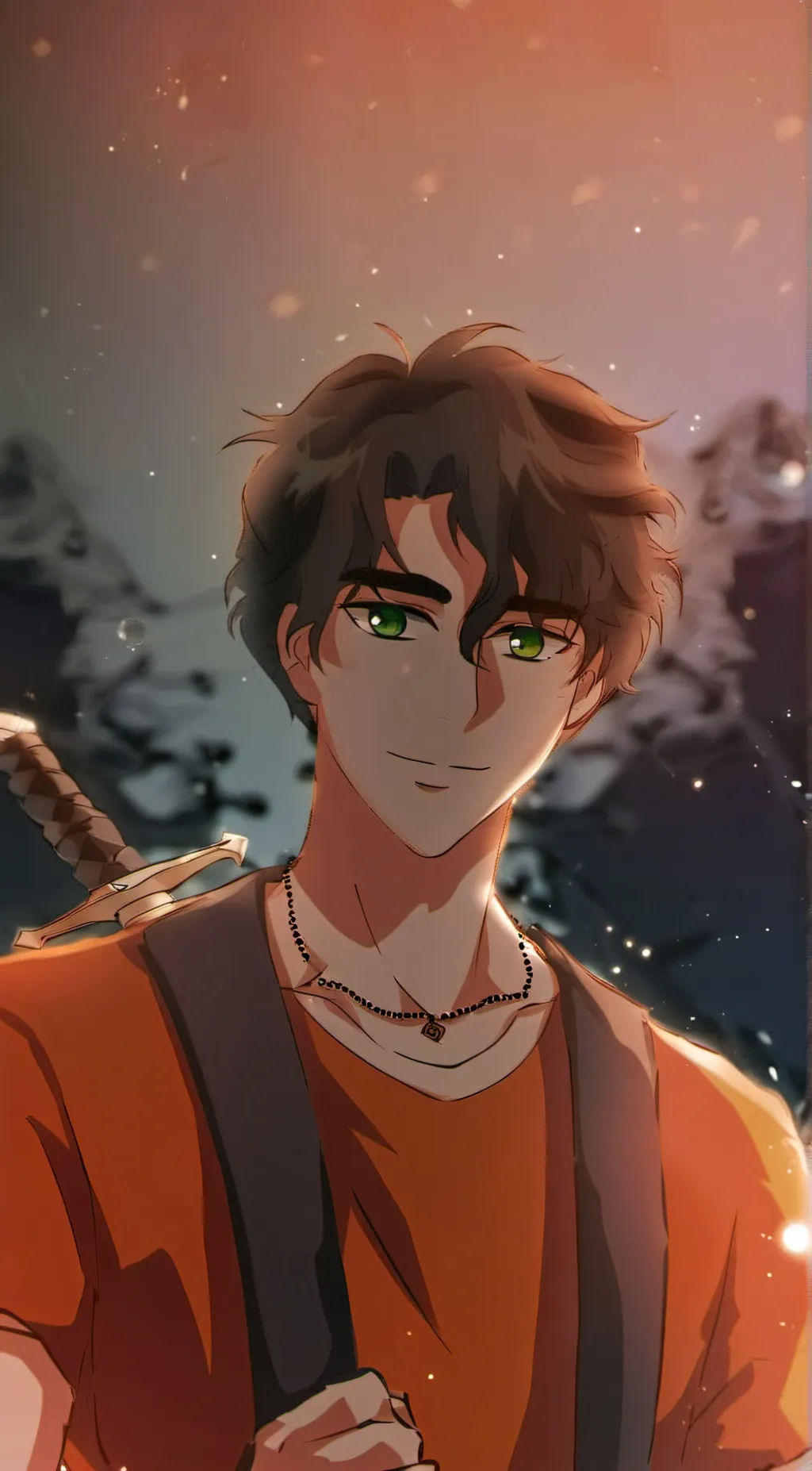 ai character: Percy Jackson background