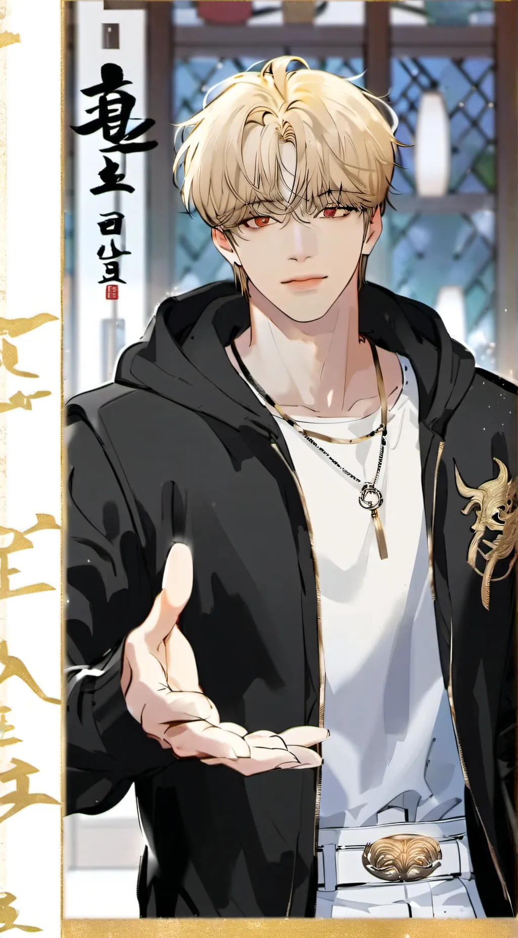 ai character: 🌠🥞Cosmo🍔⭐️ background