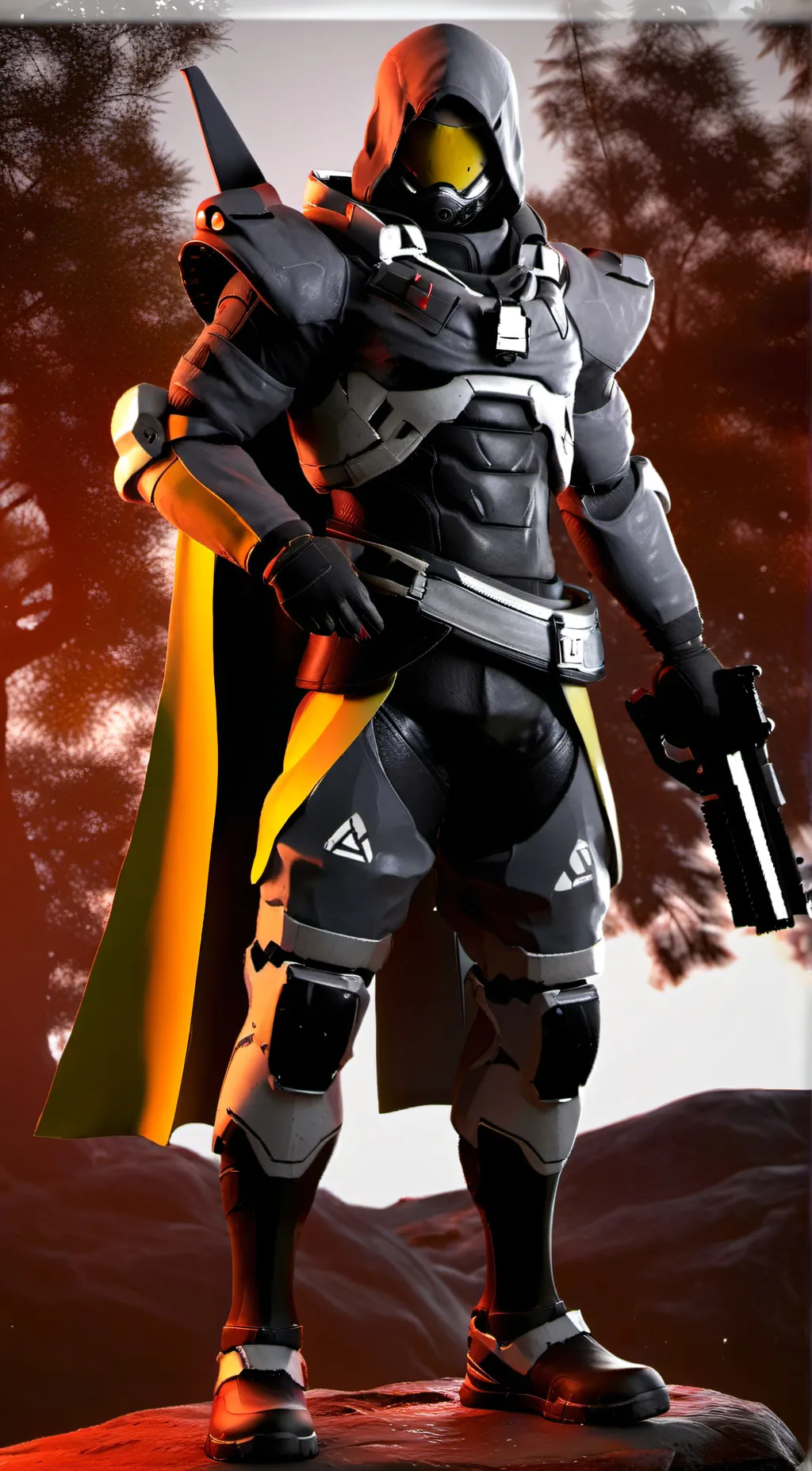 ai character: hellfire  background