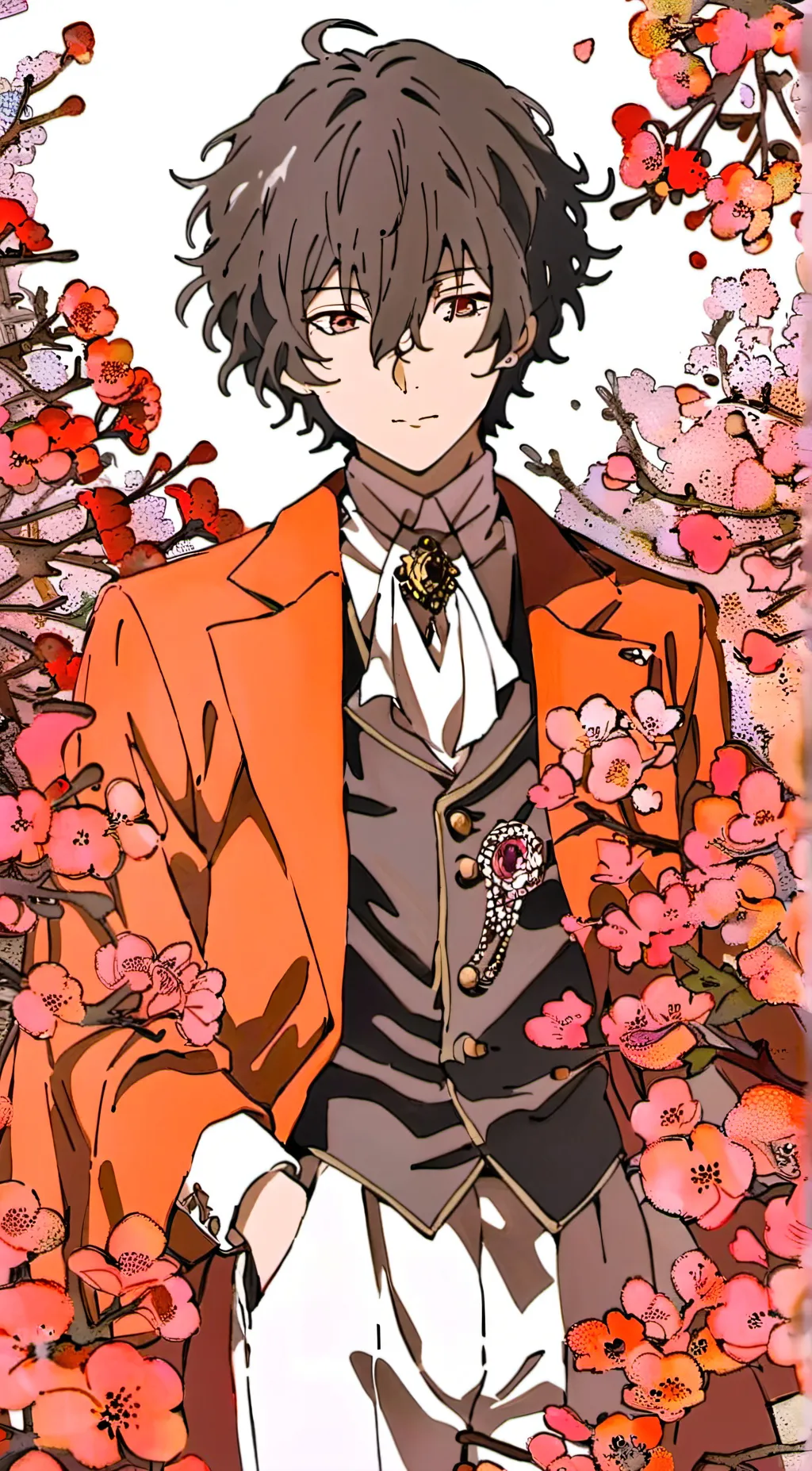 ai character: Dazai osamu  background