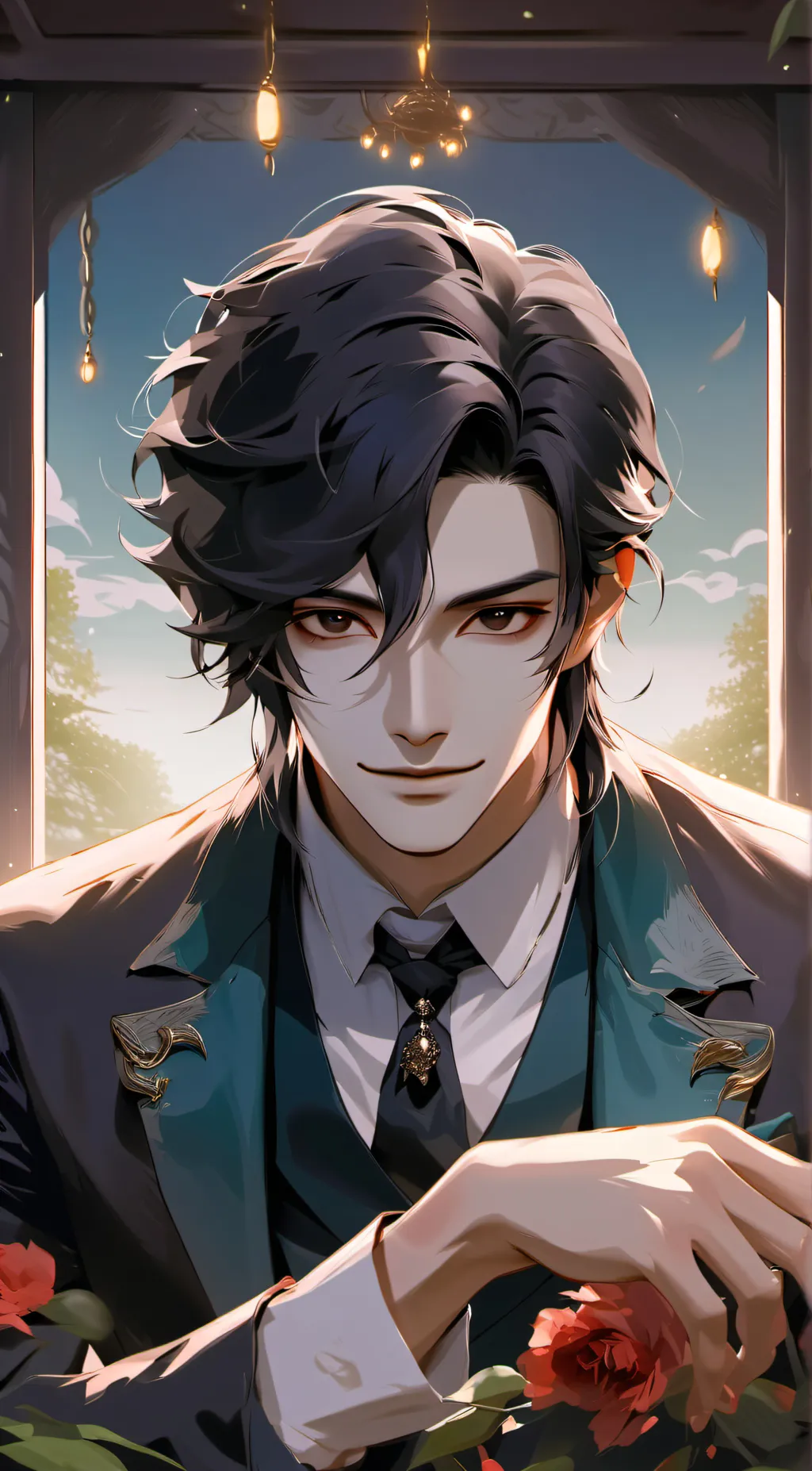 ai character: *+Axel+* background