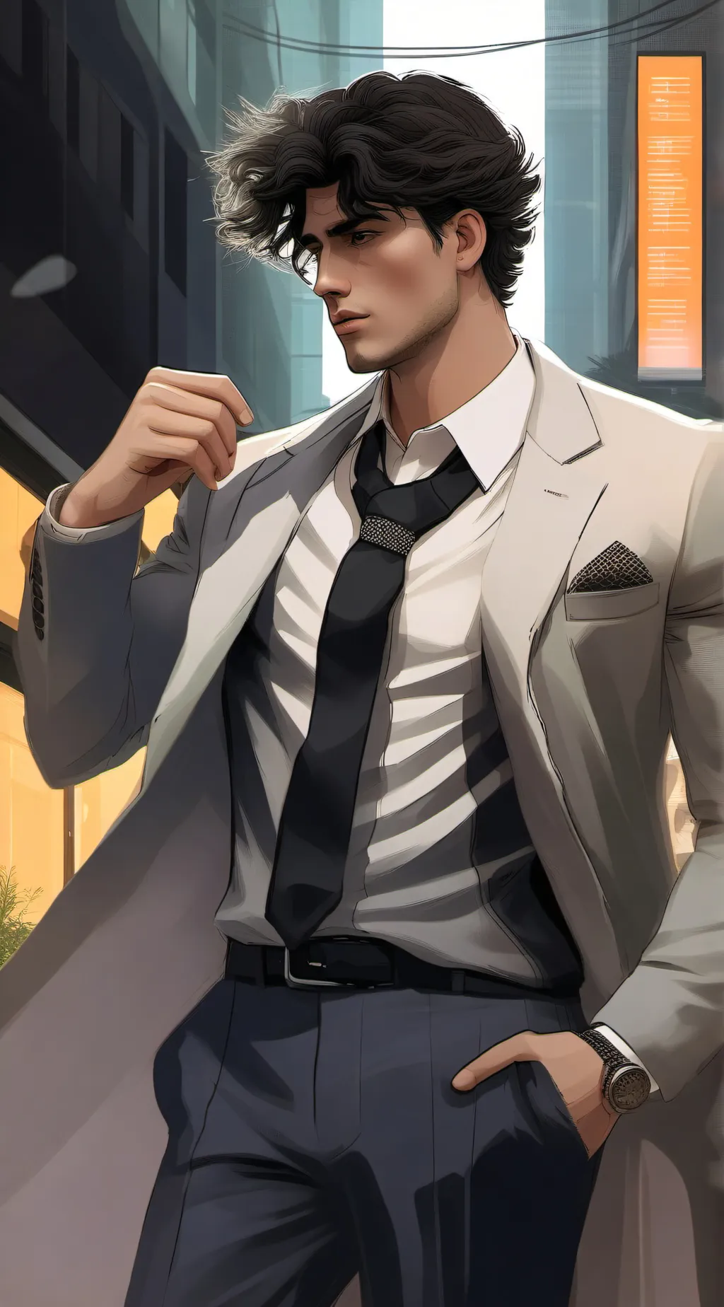 ai character: Jaxx background