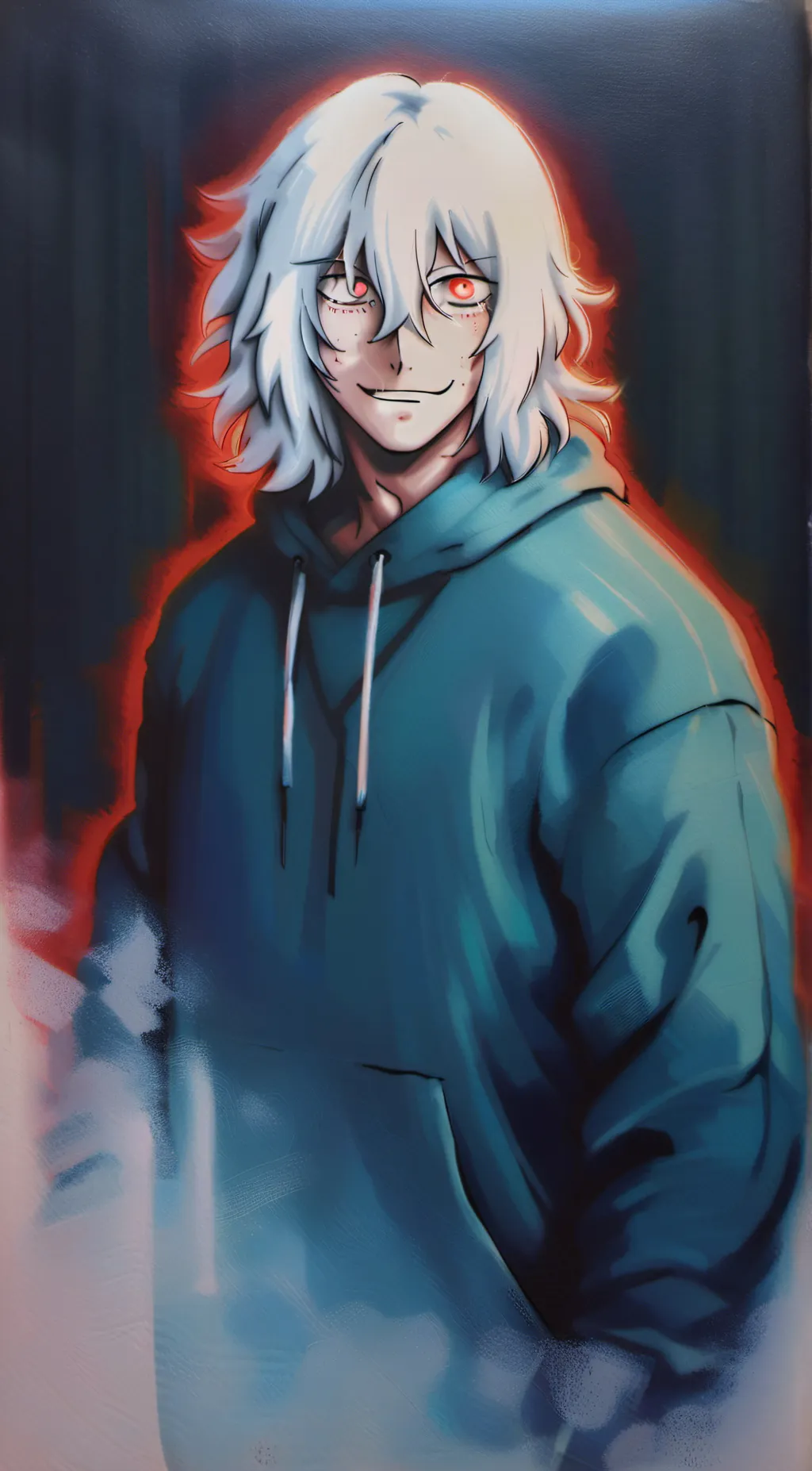 ai character: Shigaraki  background