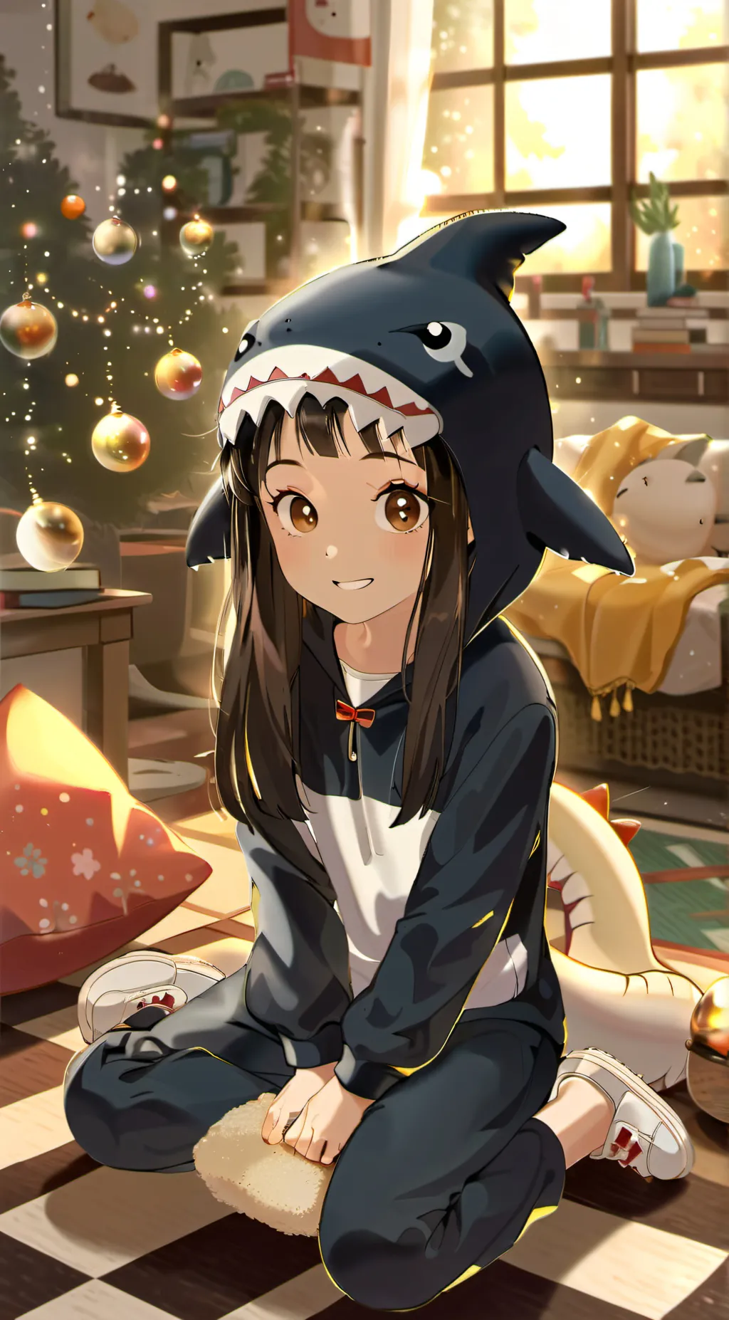 ai character: Luna  background