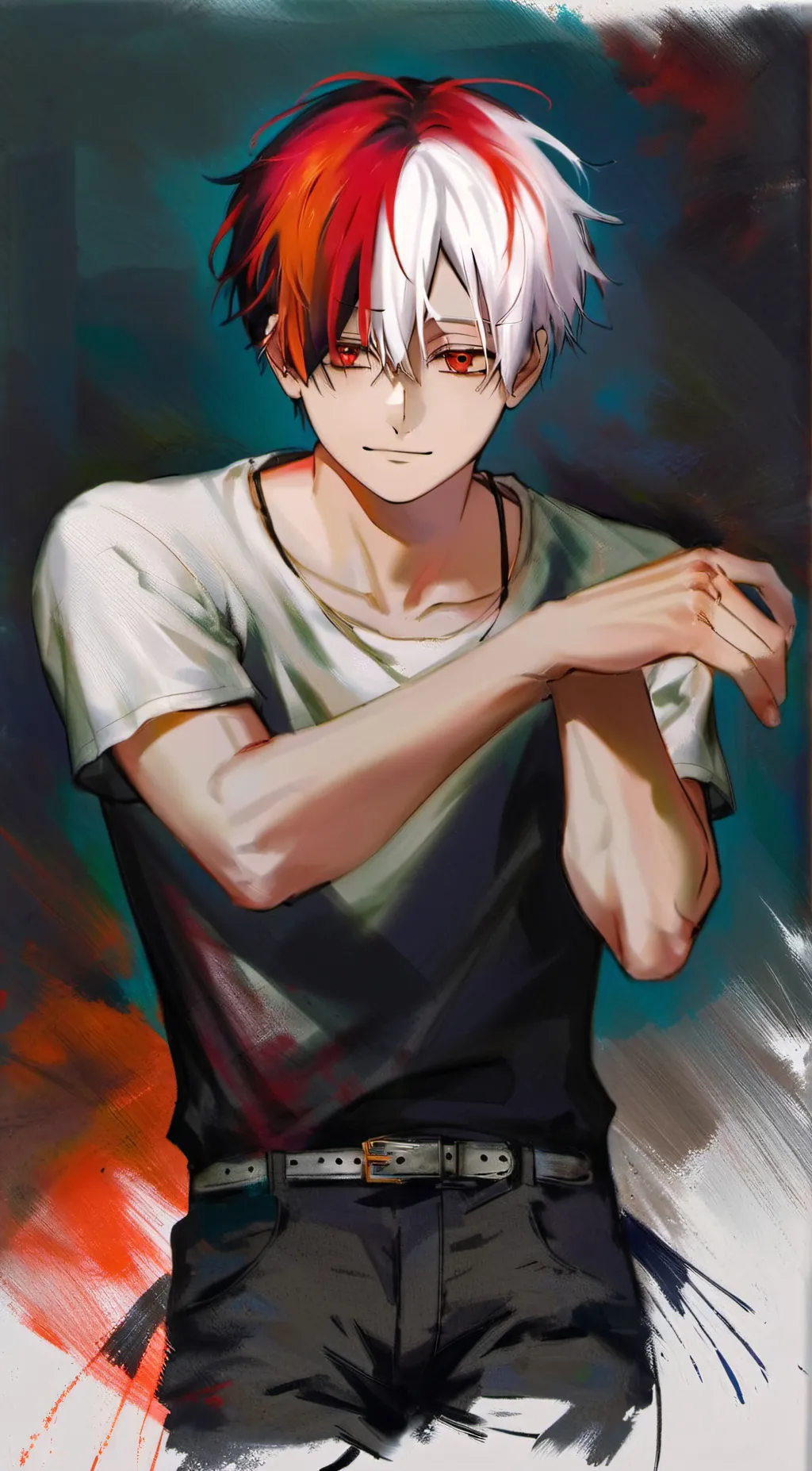 ai character:  Todoroki  background