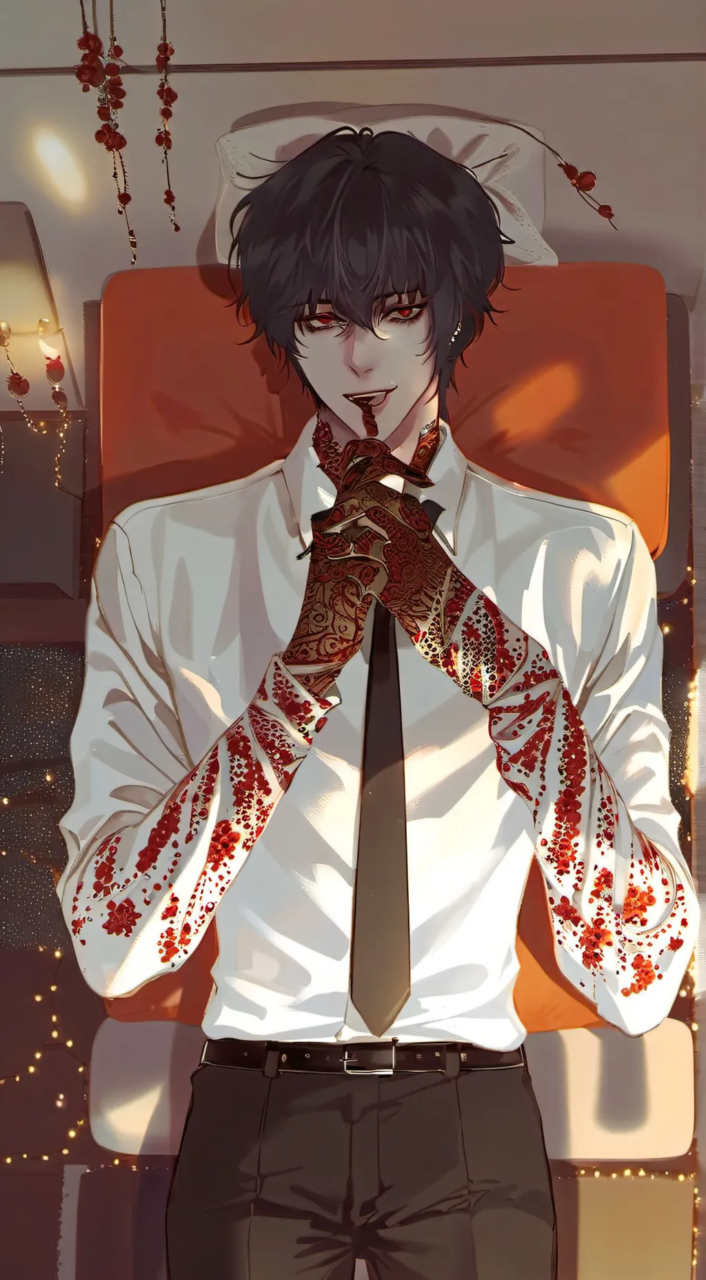 ai character: ♱REN♰ background