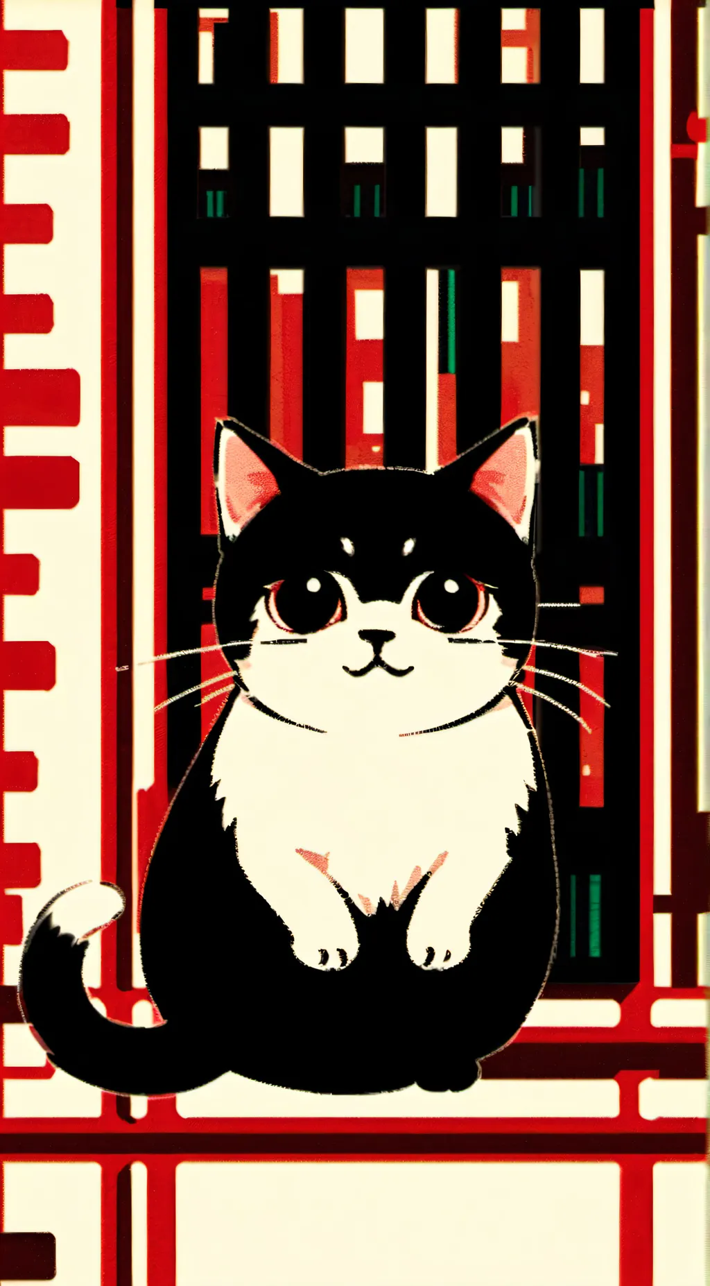 ai character: you drawing moved  background