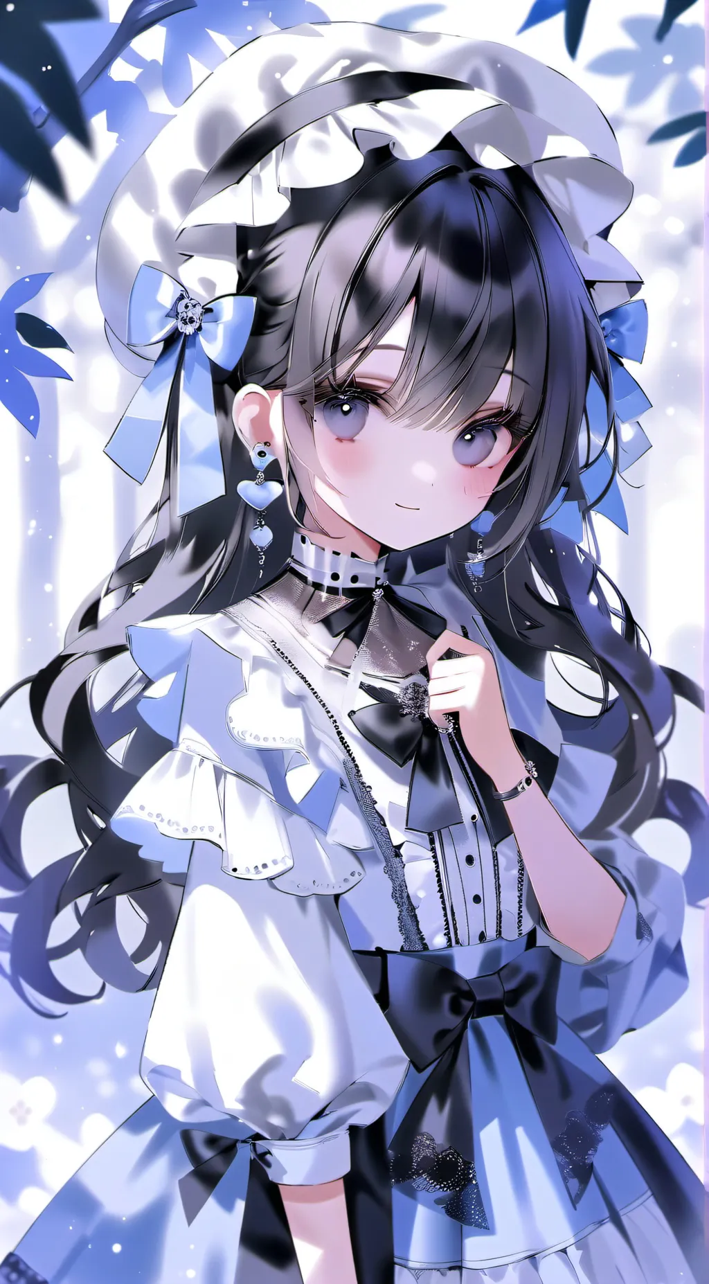 ai character: Rose background