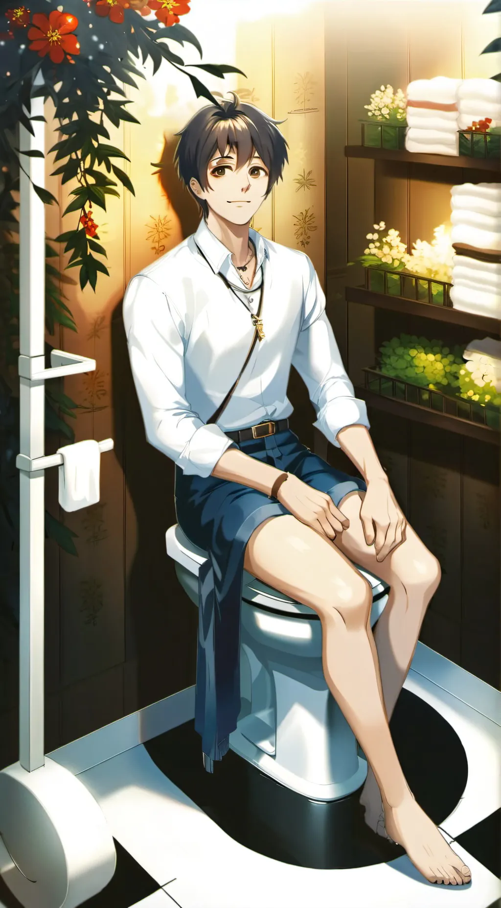 ai character: sus boy background