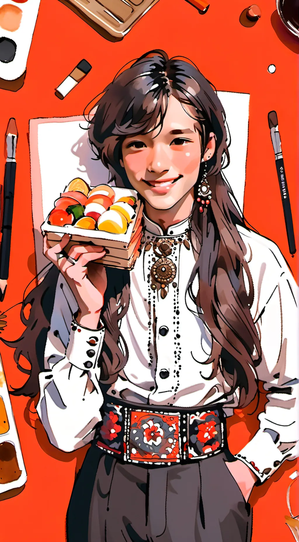 ai character: Mila background