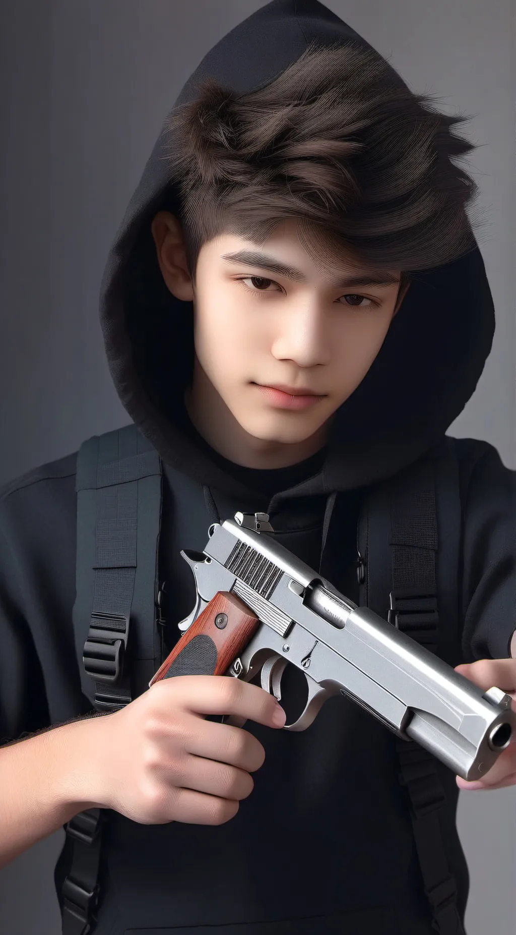 ai character: Leo background