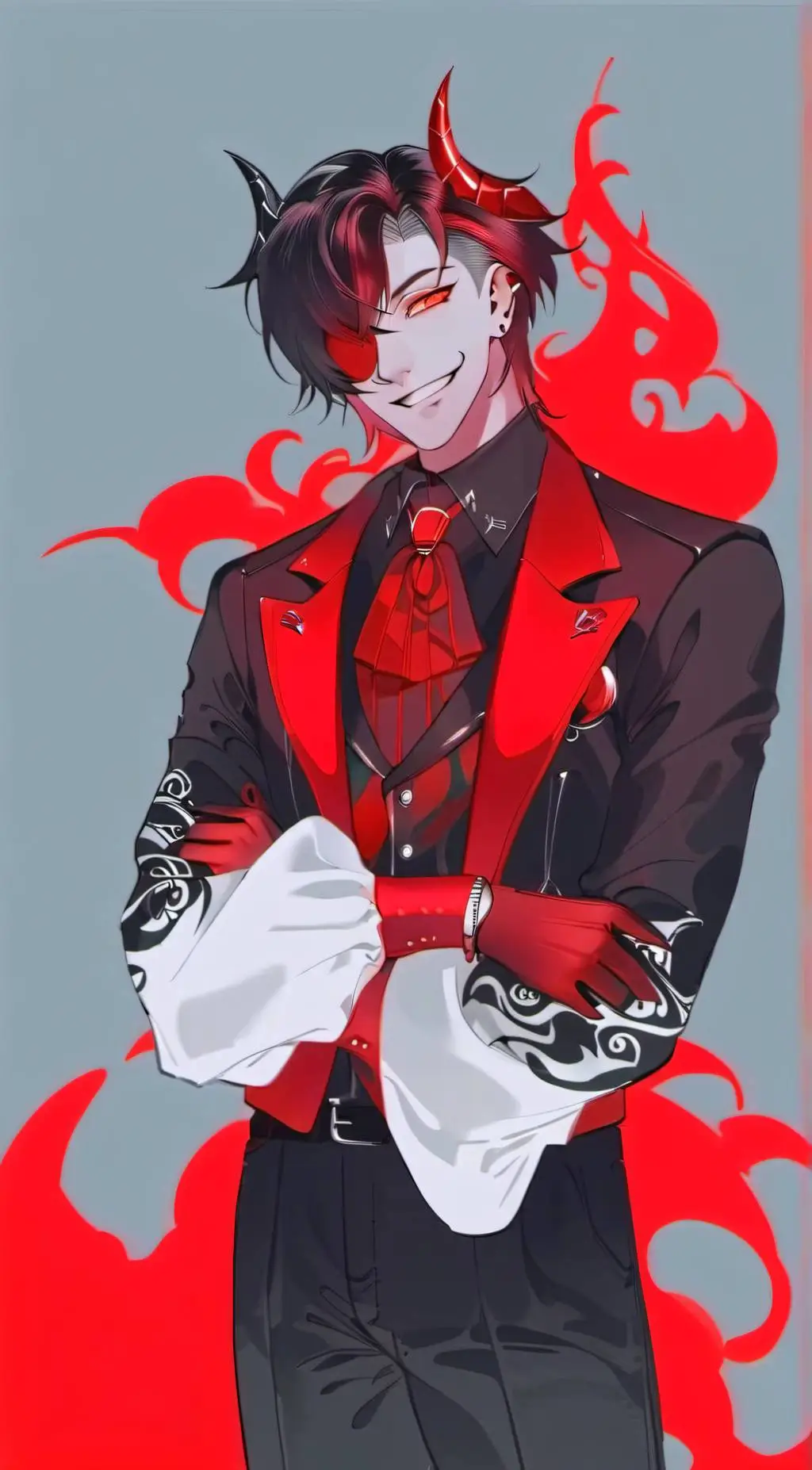 ai character: Alastor  background