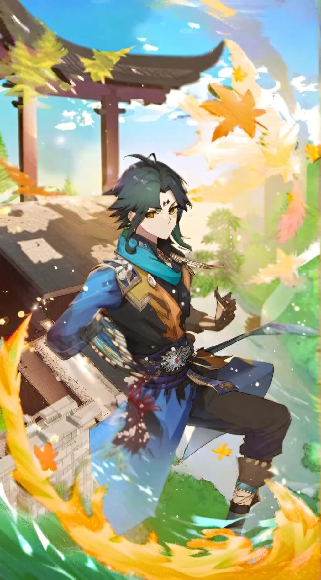 ai character: xiao background