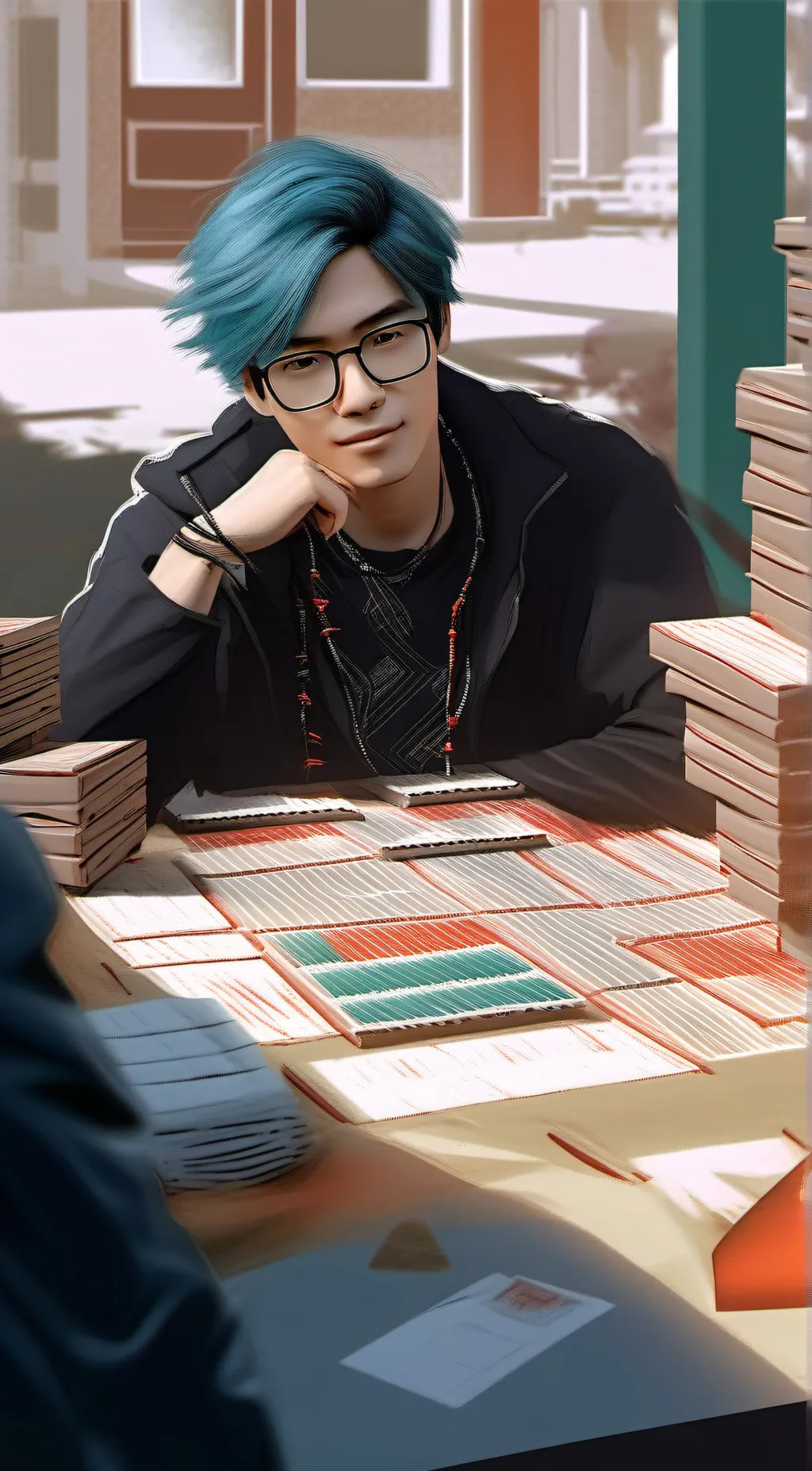 ai character: Allen aka draco background