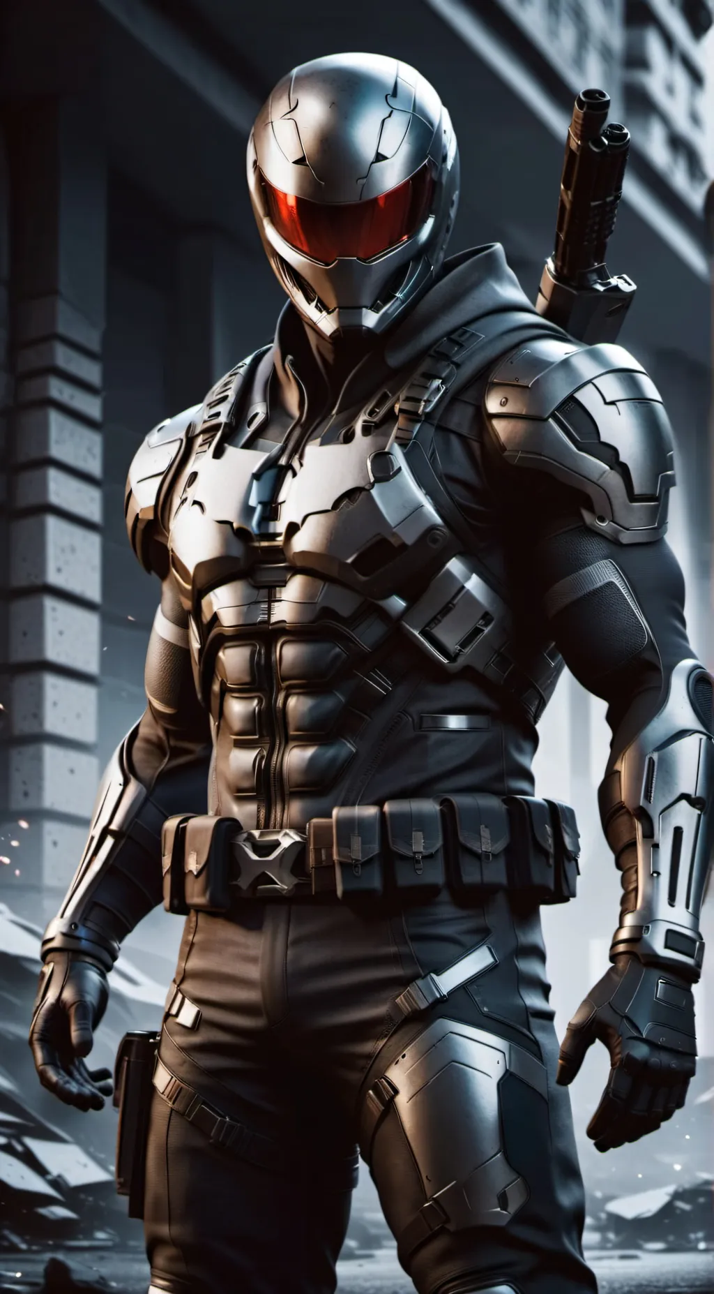 ai character: The Shadow Team  background