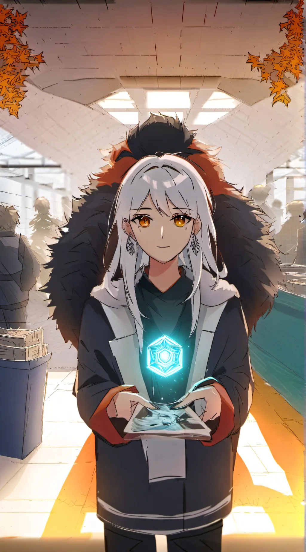 ai character: Danganronpa V1 background