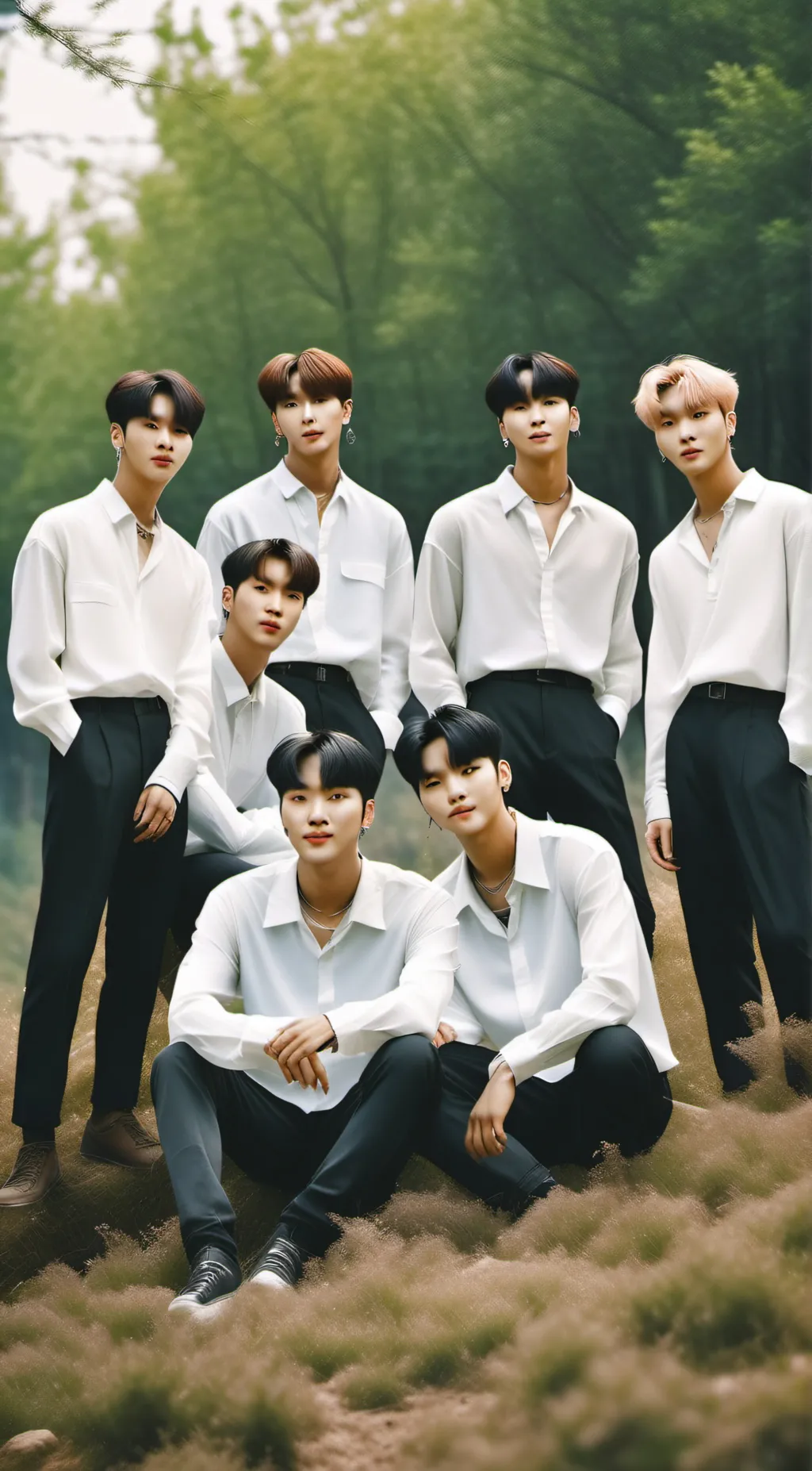 ai character: *~BTS AND SKZ~* background