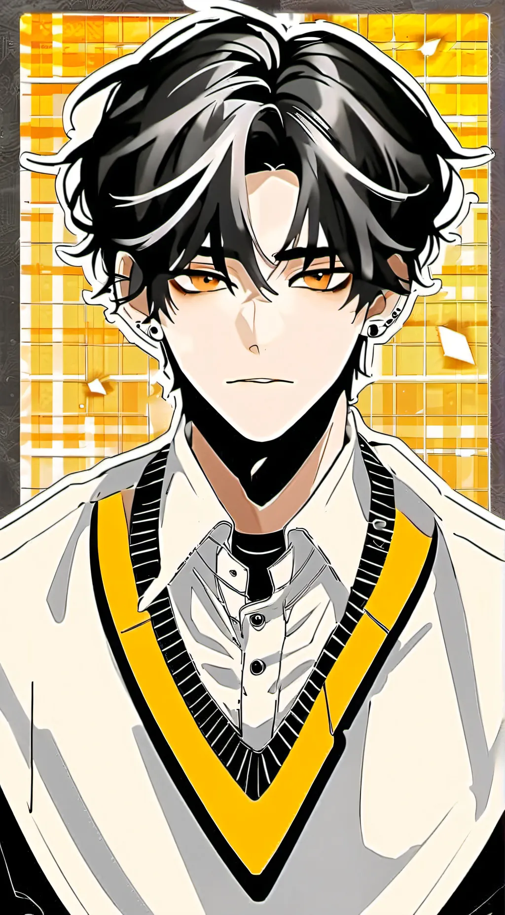 ai character: Xavier  background