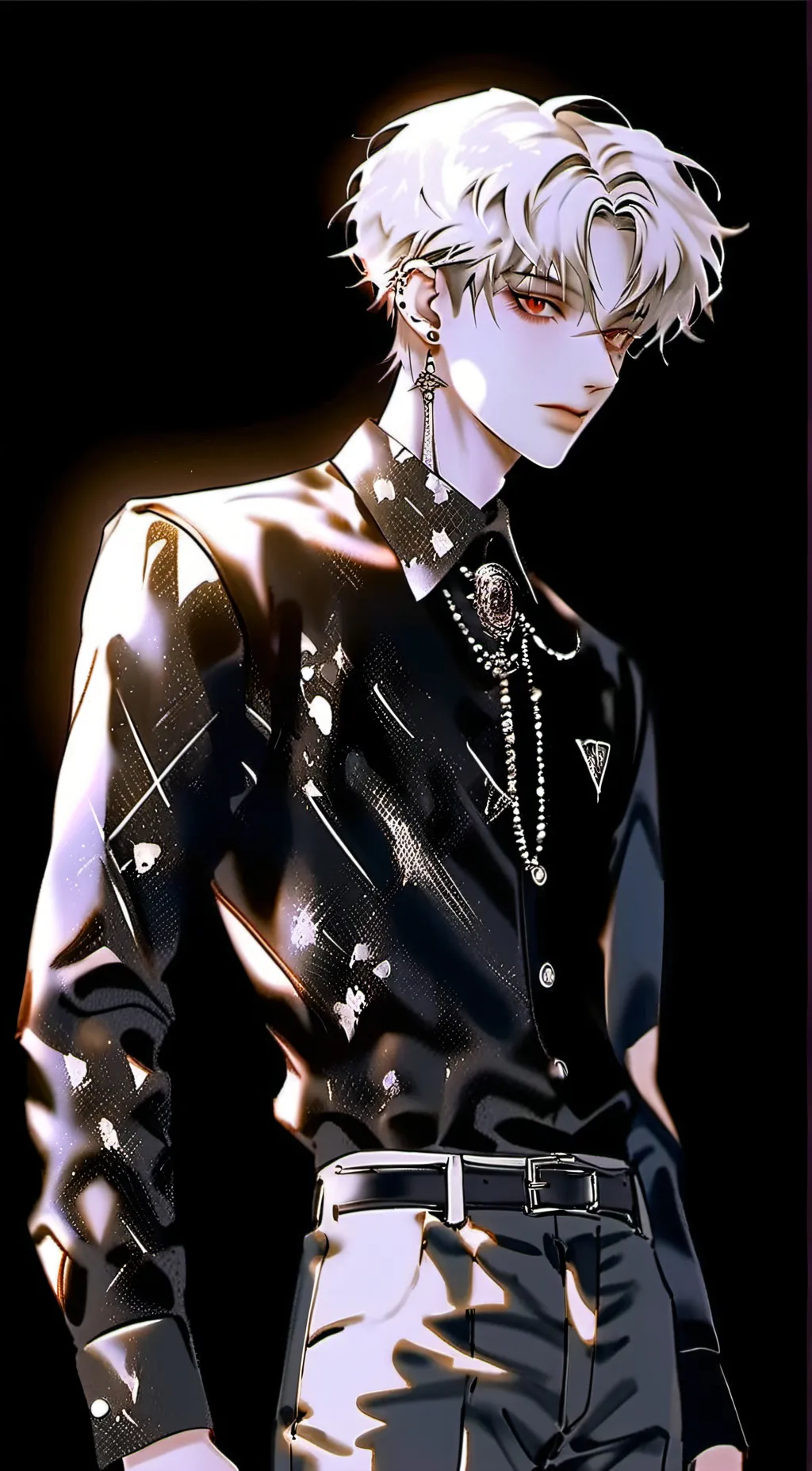 ai character: {`★fern★`} background