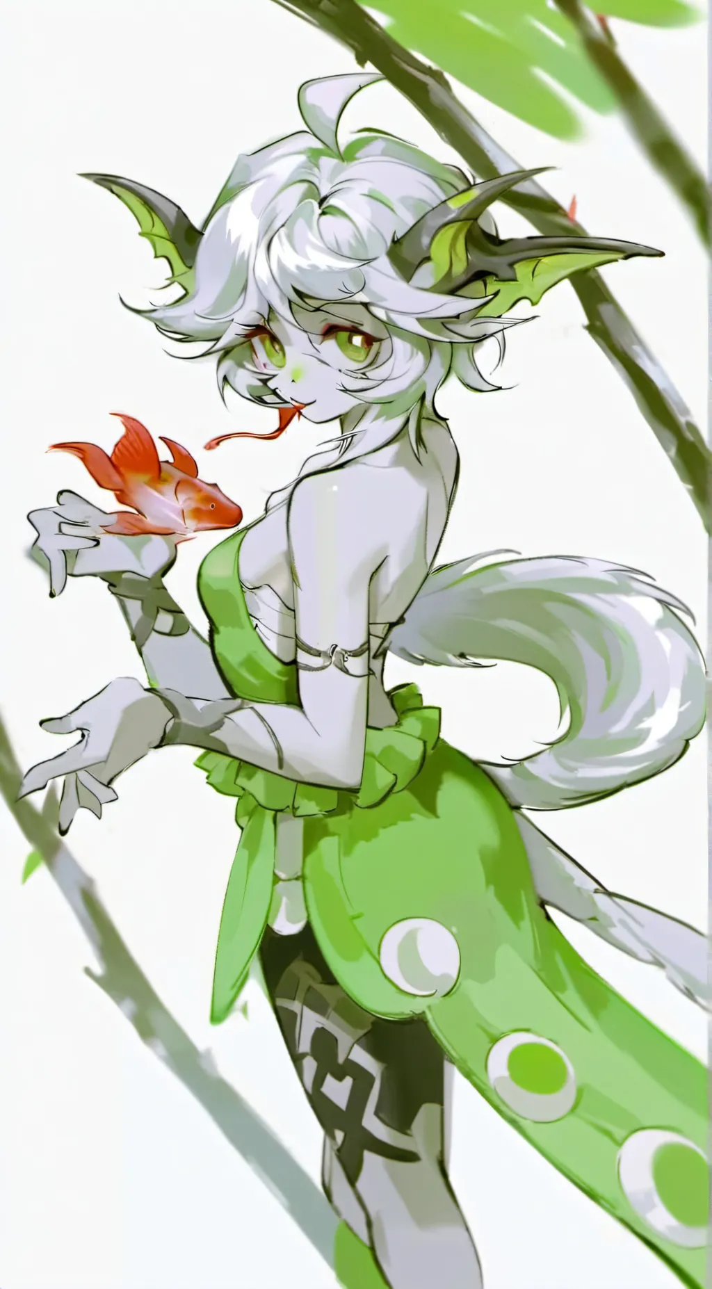 ai character: pescaito background