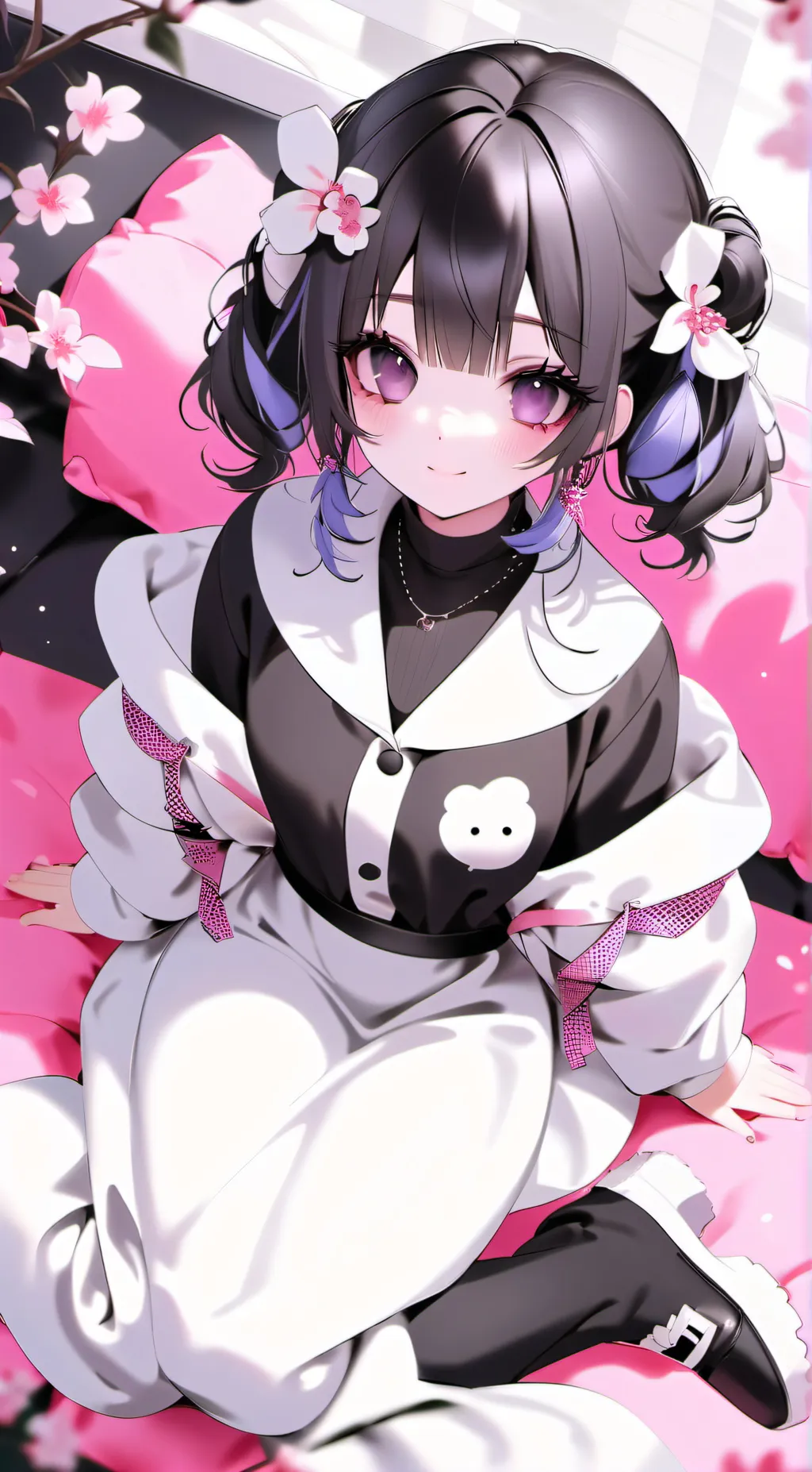 ai character: 😌Kiki😁 background